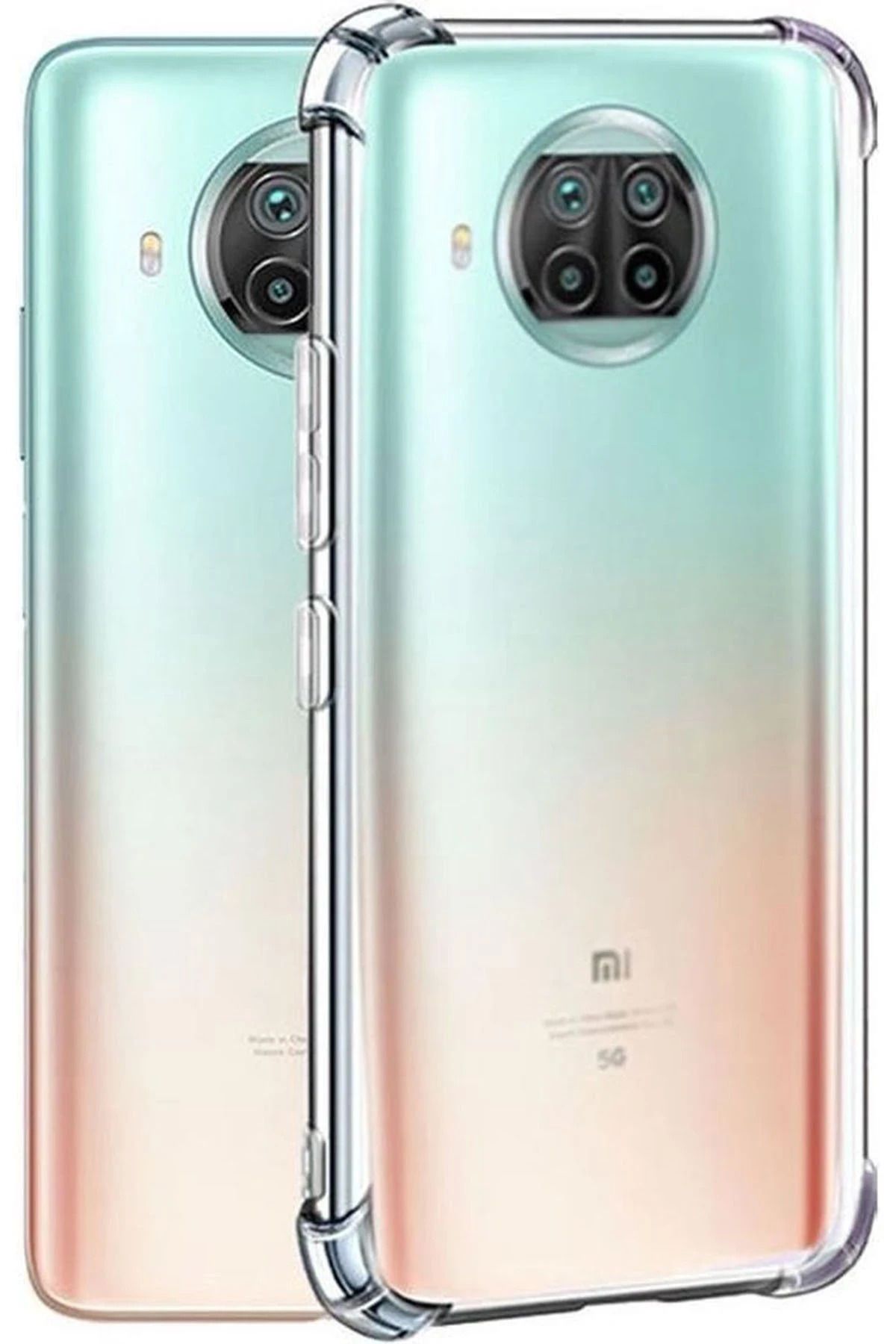 NewFace Xiaomi Mi 10T Lite Kılıf Olex Tpu Silikon - Şeffaf NRMSA