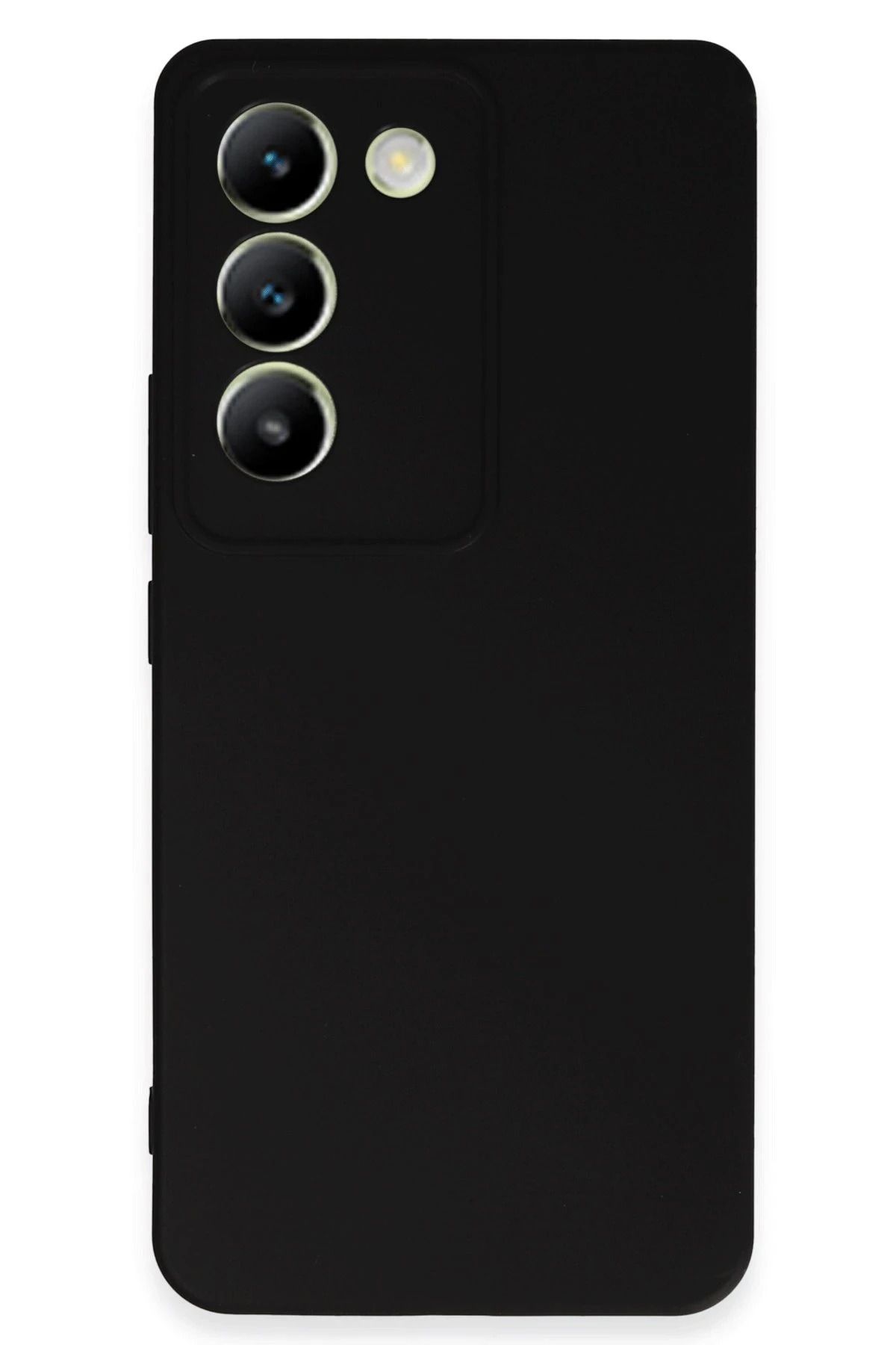 NewFace Vivo V30 Lite 4G Kılıf First Silikon - Siyah HNZRN