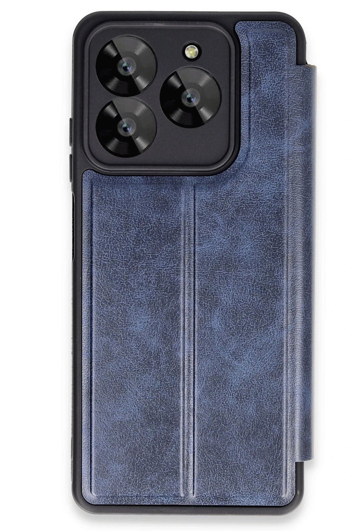 NewFace General Mobile Era 50 Kılıf Flip Cover - Lacivert YNSMR