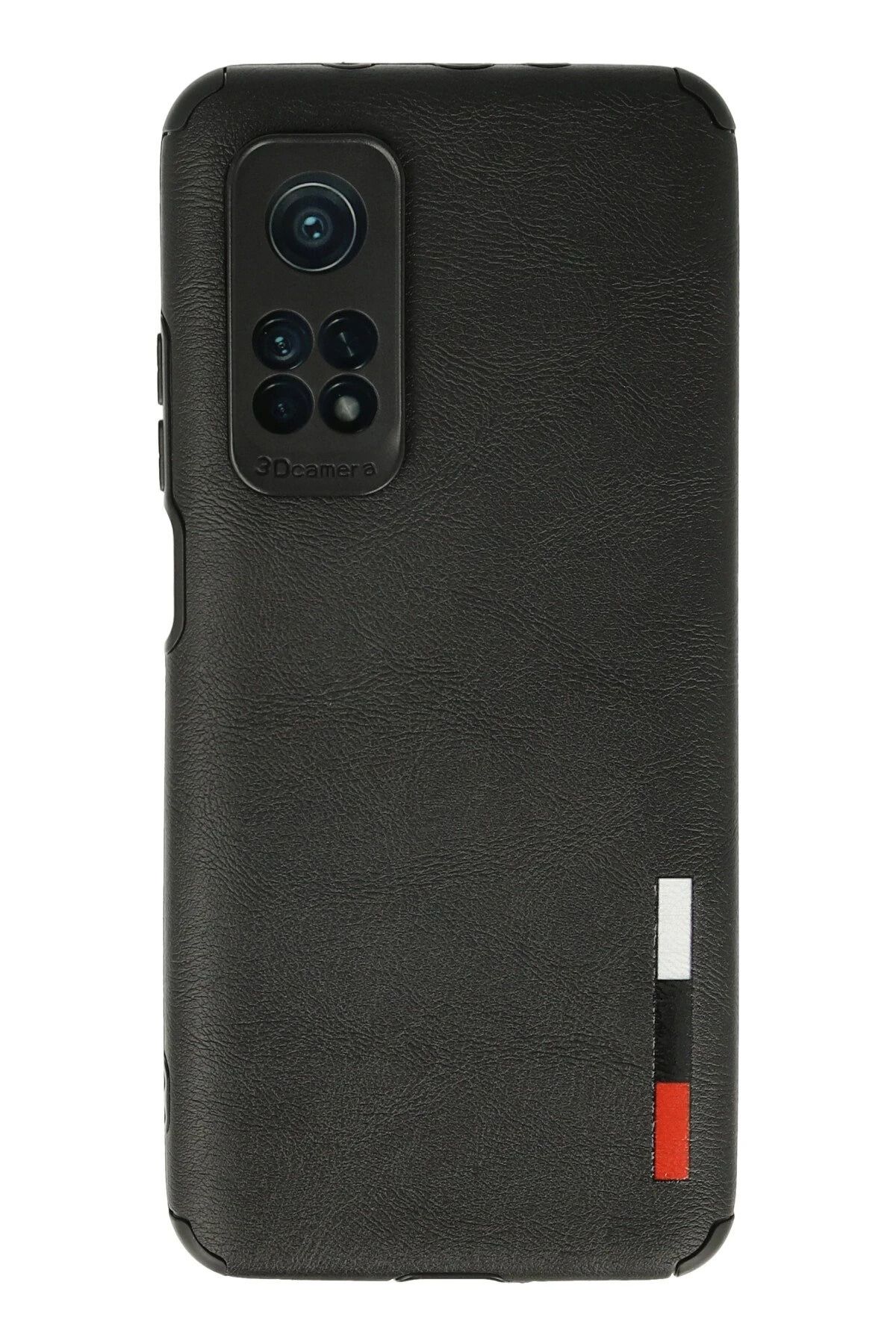 NewFace Xiaomi Mi 10T Kılıf Loop Deri Silikon - Siyah NRMSA