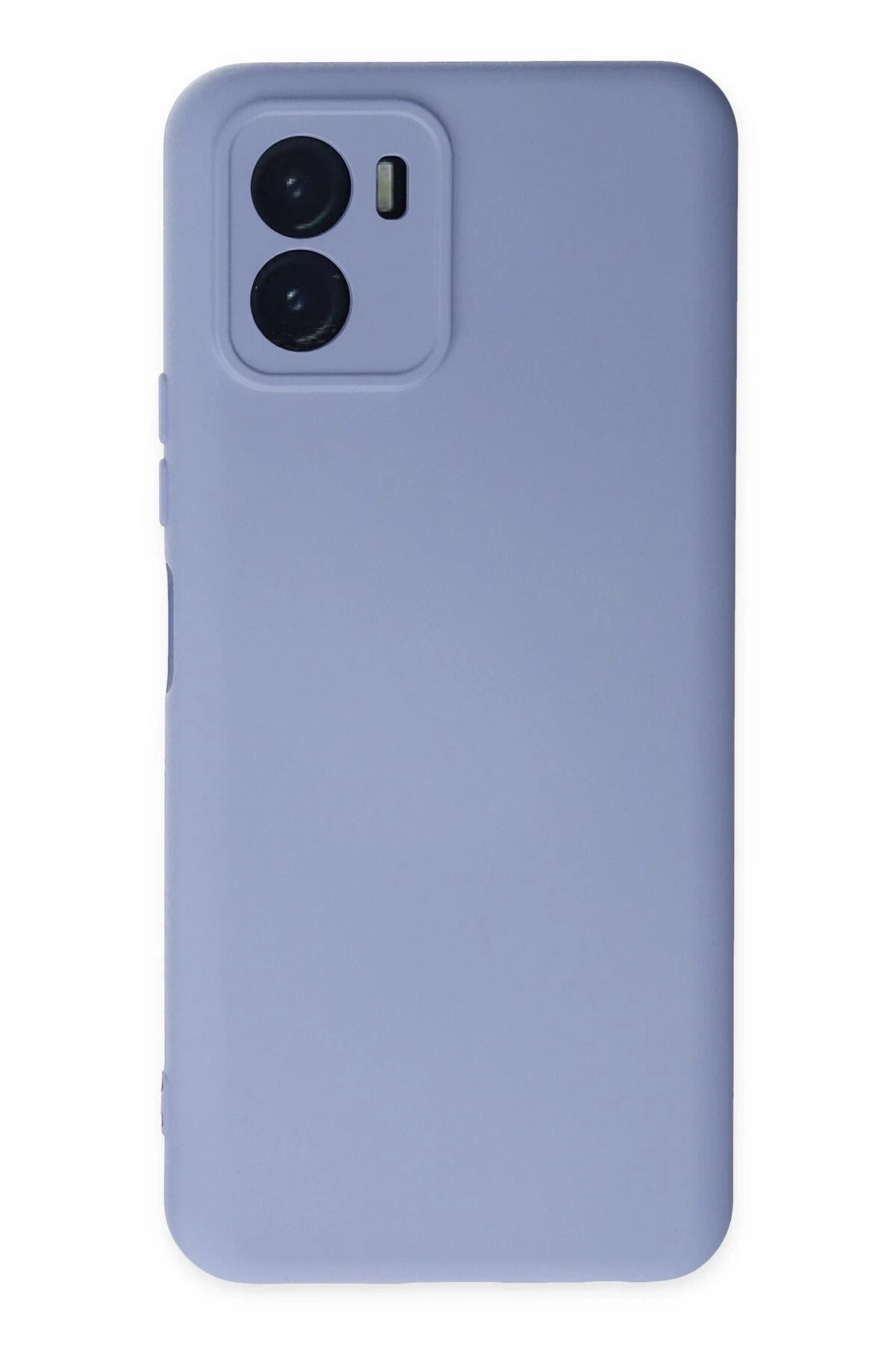 NewFace Vivo Y15S Kılıf Nano içi Kadife Silikon - Lila JOJUA