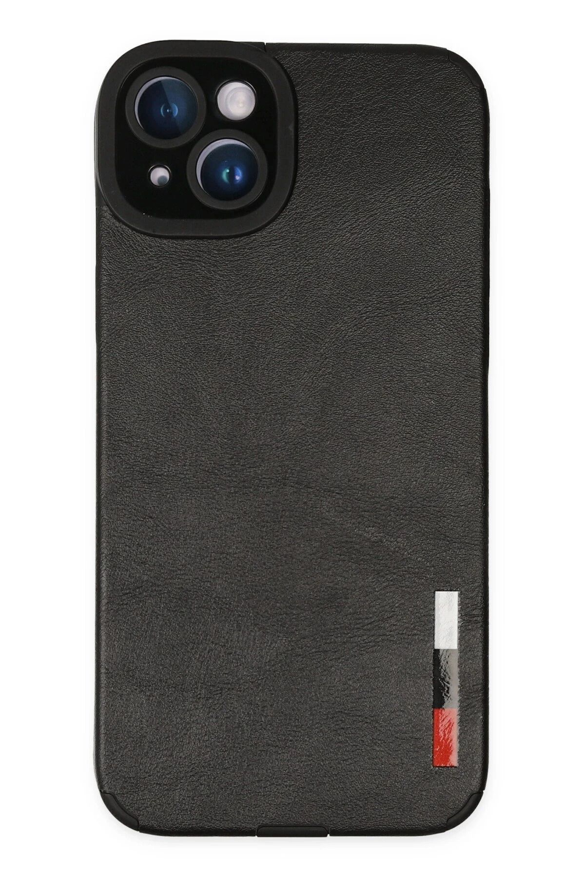 NewFace iPhone 14 Plus Kılıf Loop Deri Silikon - Siyah LZWDR
