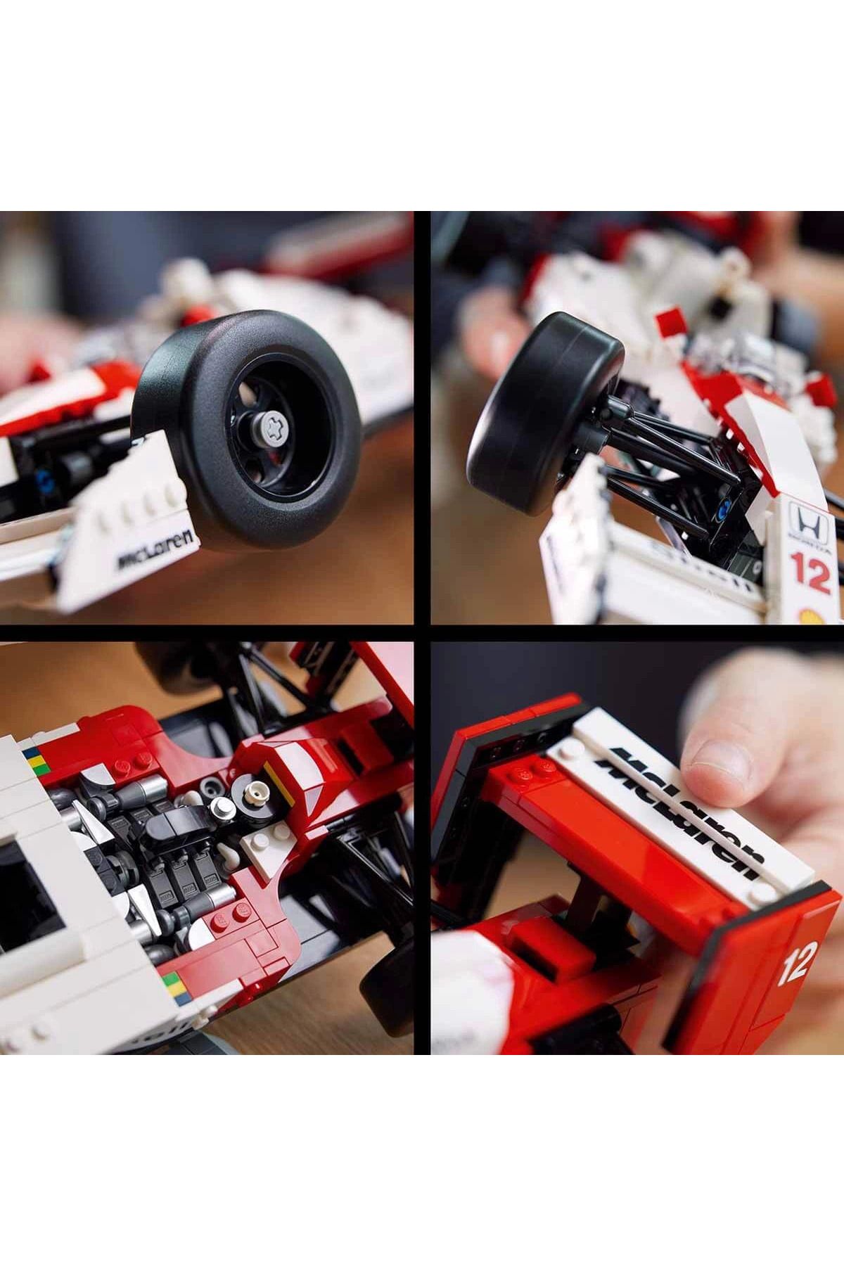 estevia Icons Mclaren Mp4/4 Ve Ayrton Senna 10330 Yeni!!!