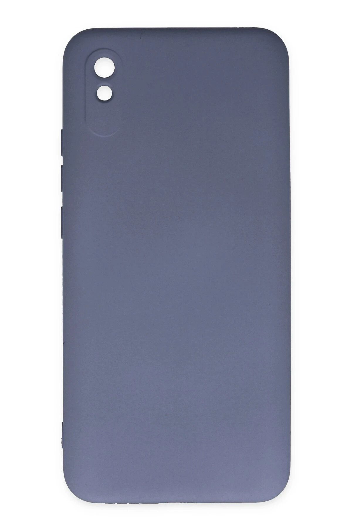 NewFace Xiaomi Redmi 9A Uyumlu Kılıf Nano içi Kadife Silikon - Gri