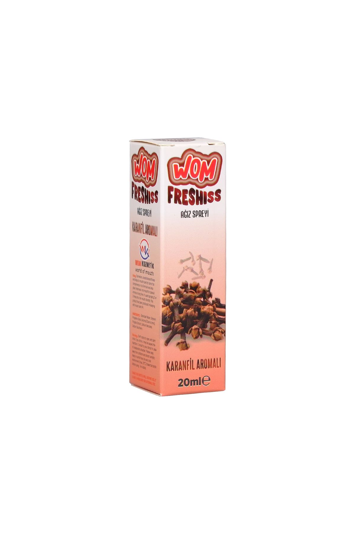 wom Freshıss Ağız Spreyi 20 Ml Karanfıl
