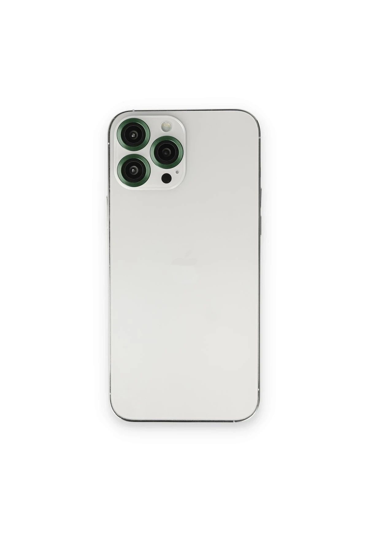 NewFace İPhone 14 Pro Max Metal Kamera Lens - Koyu Yeşil Drstr