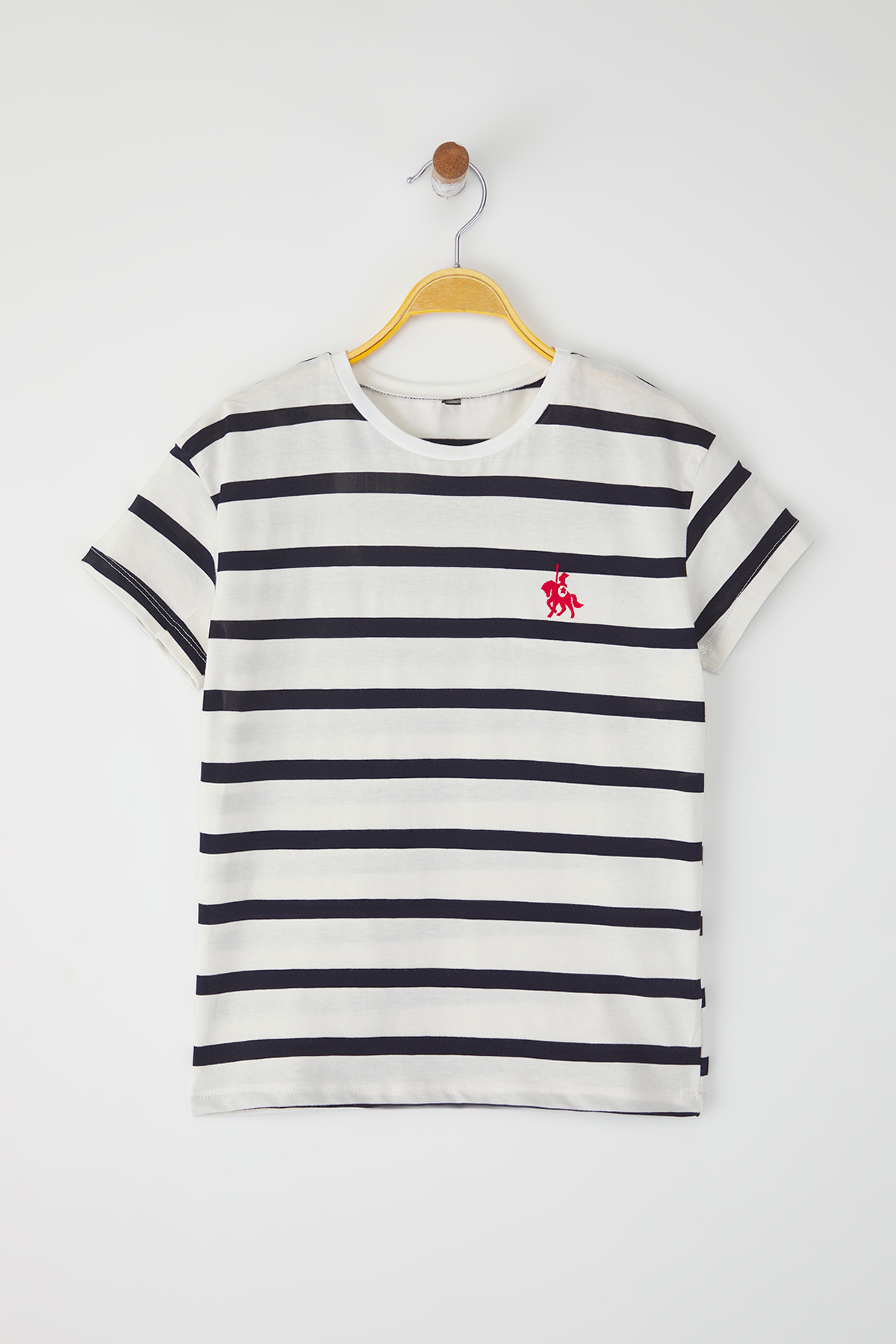 TRENDYOLKIDS-تي شيرت ساكس كارتون TKDSS25TS00037 1