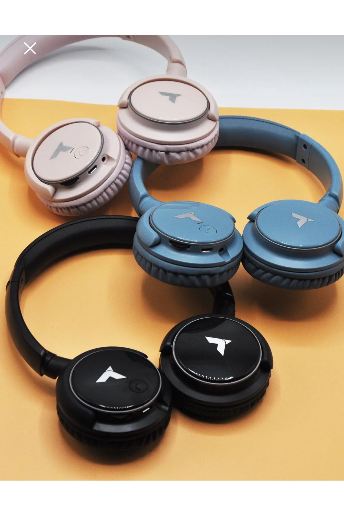 Genel Markalar S16 Kablosuz Hafıza Kartlı Bluetooth Kulaküstü Kulaklık Mavi Renk