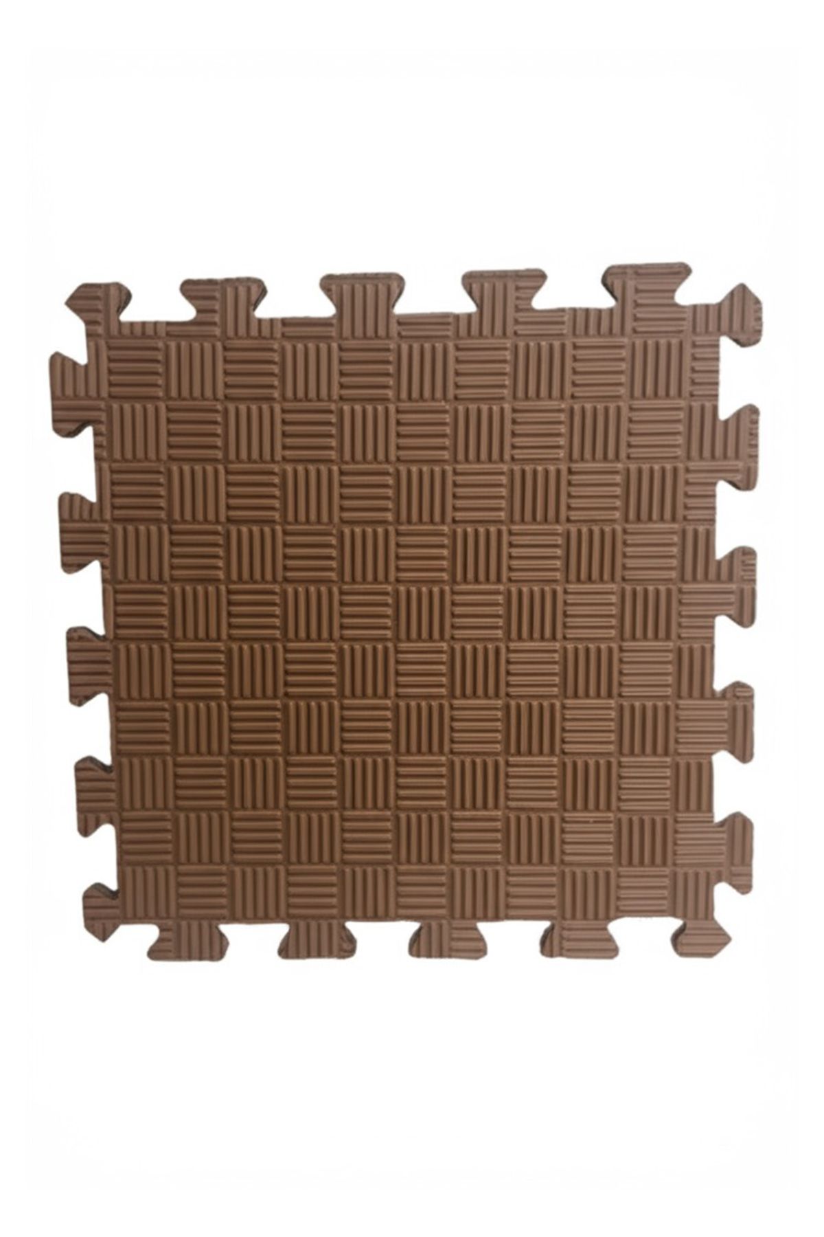 CARPAZAR Kare Desen Eva Tatami Minder Mat Spor Yoga 50x50 13mm 8 li Set 2 metrekare