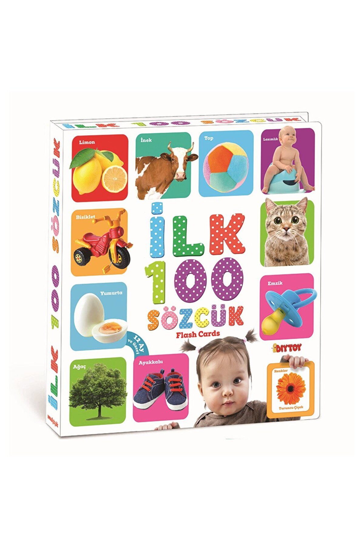 MATMEL Dıy Toy İlk 100 Sözcük Flash Kart