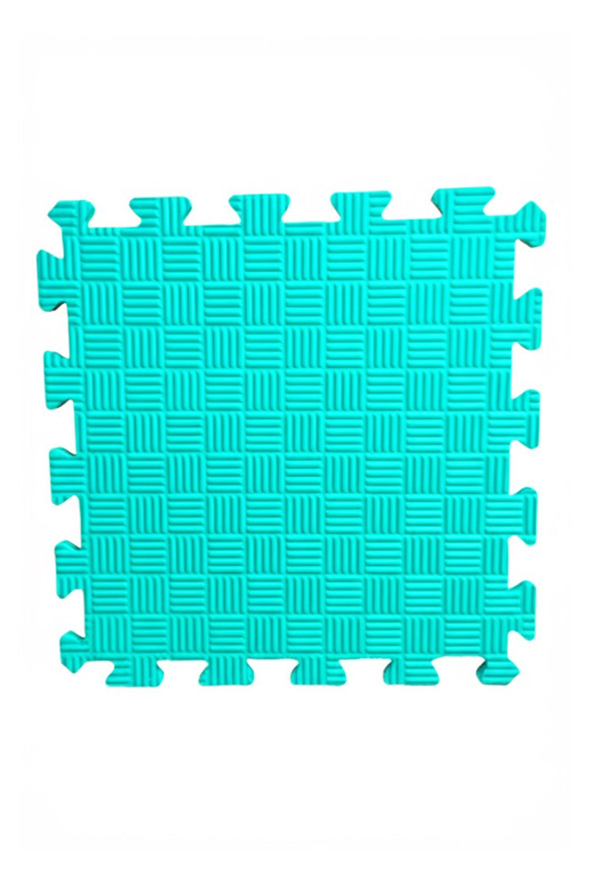 CARPAZAR Kare Desen Eva Tatami Minder Mat Spor Yoga 50x50 13mm 8 li Set 2 metrekare