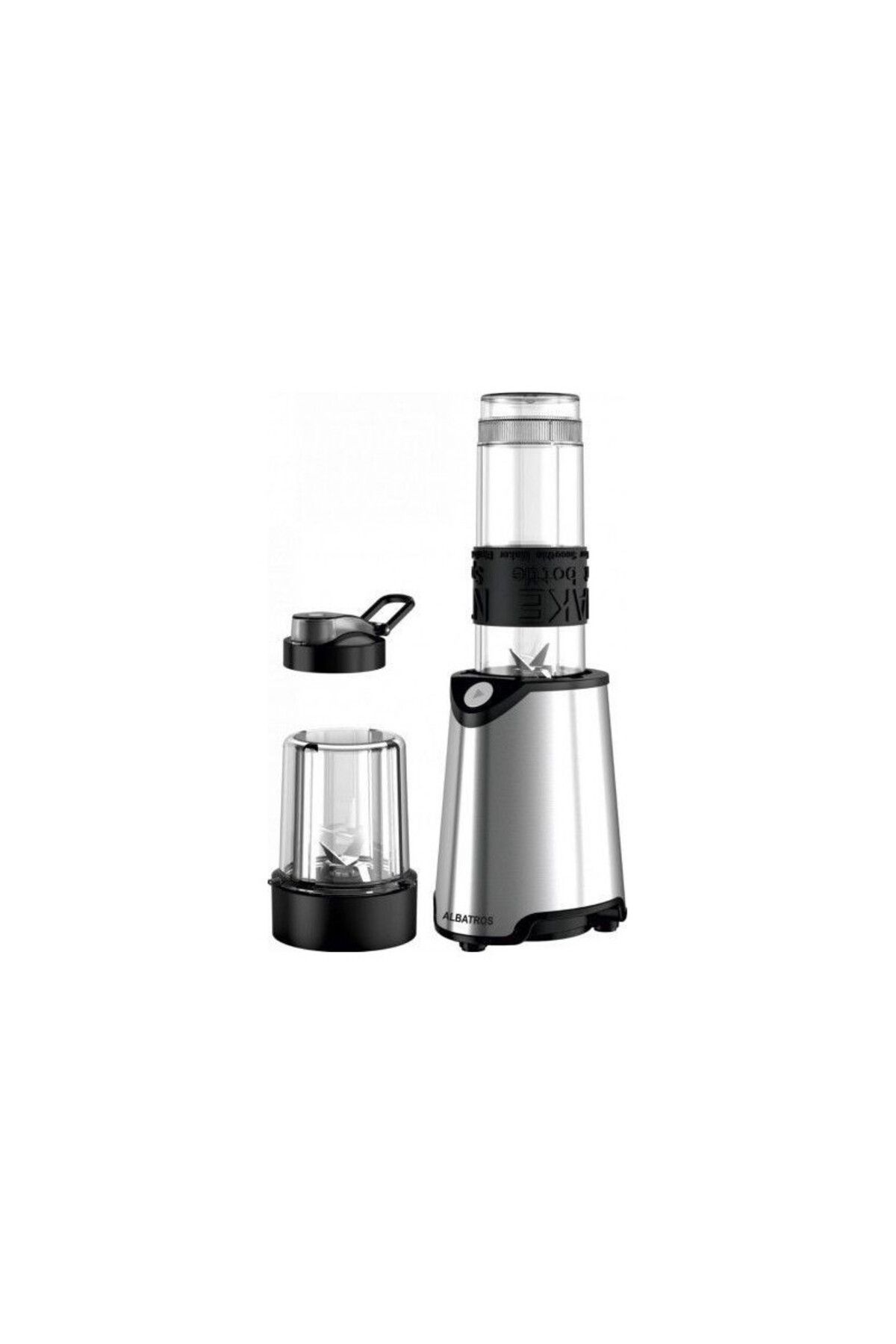 ALBATROS Blender Albatros Energy Mix 600w Rasnita Vas 570ml Inox - One Size