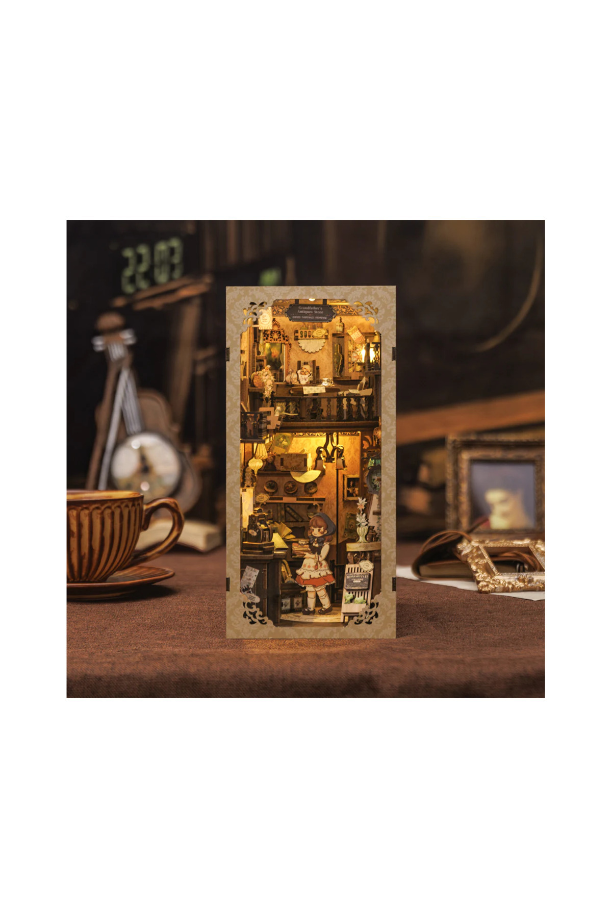 CUTEBEE-3d Puzzle, Diy Book Spine, Antique Store, , 349 Pieces 5