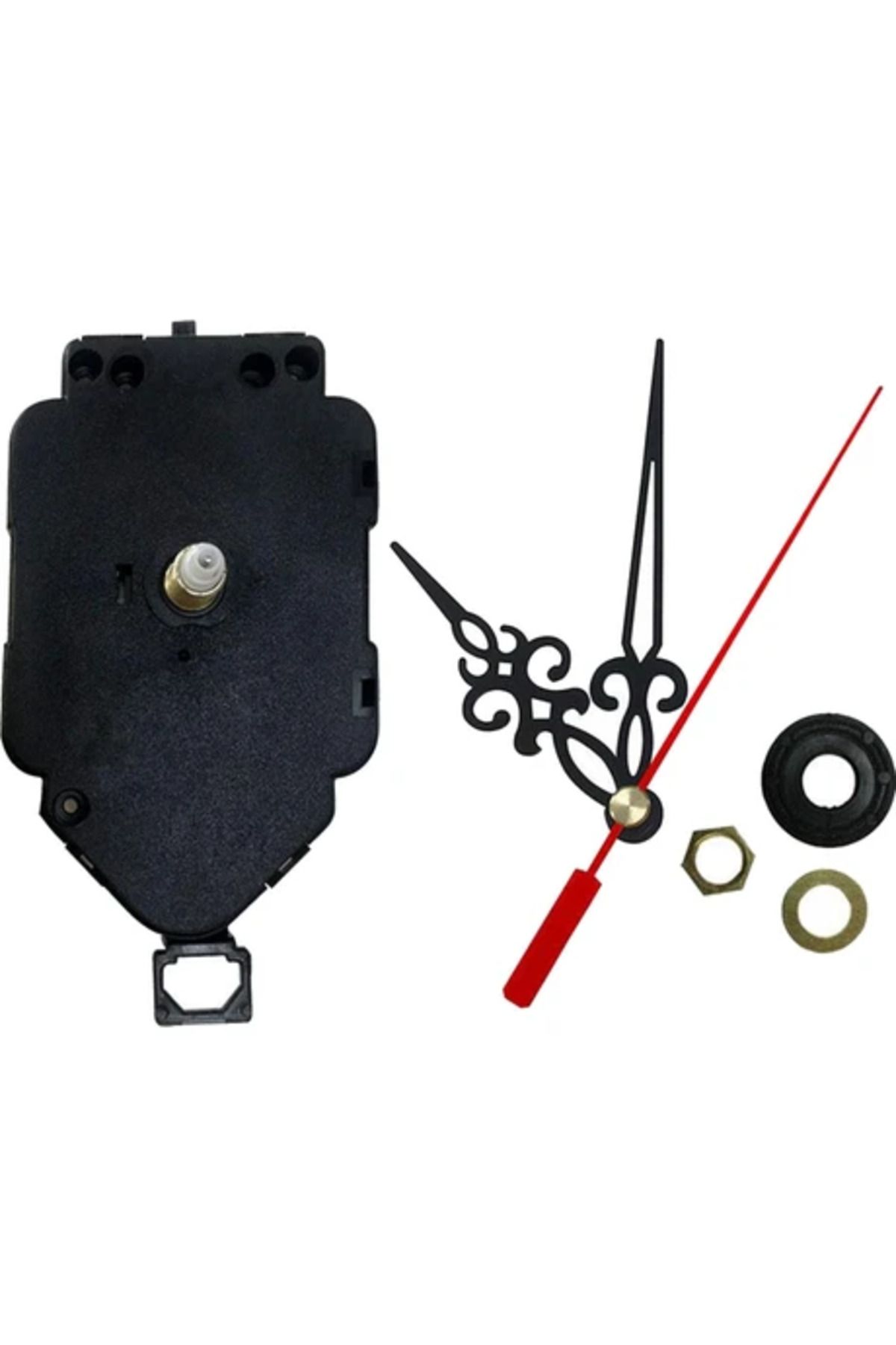 Obay Yedek Kuvars Saat Pendulum Hareketi Mekanizması Tamir Seti Dıy Duvar Konu16mm Eksen Için 22mm
