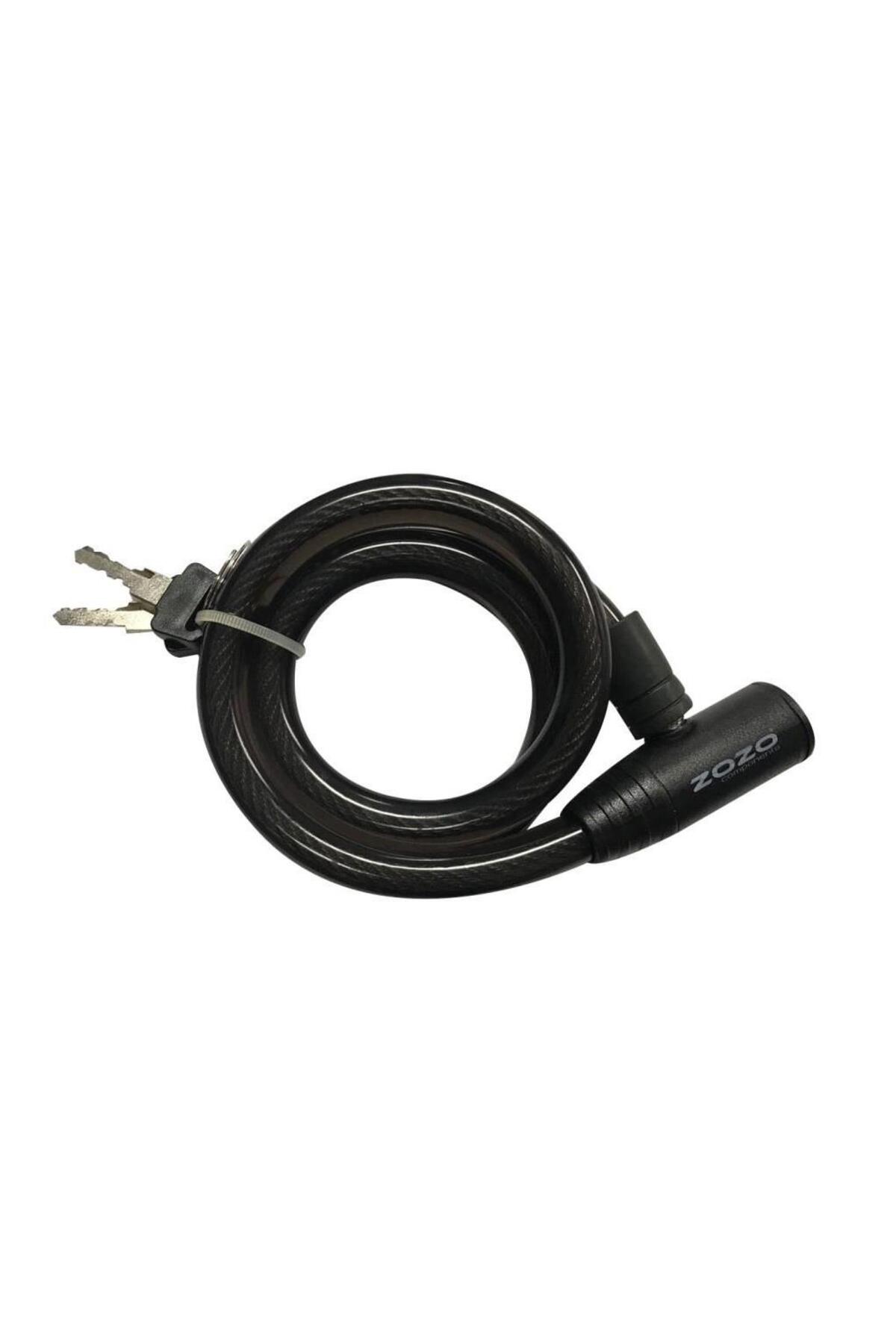 Zozo 12x800 Mm Anahtarlı Bisiklet Kilidi - Fiyatı