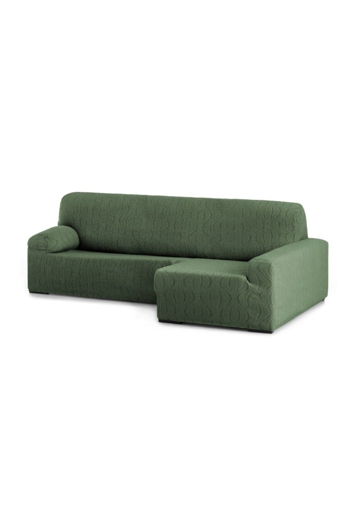 EYSA CONFECTIONES Husa Elastica Coltar Dreapta Jacquard, Brat Lung, Iria, C/4 Verde - One Size