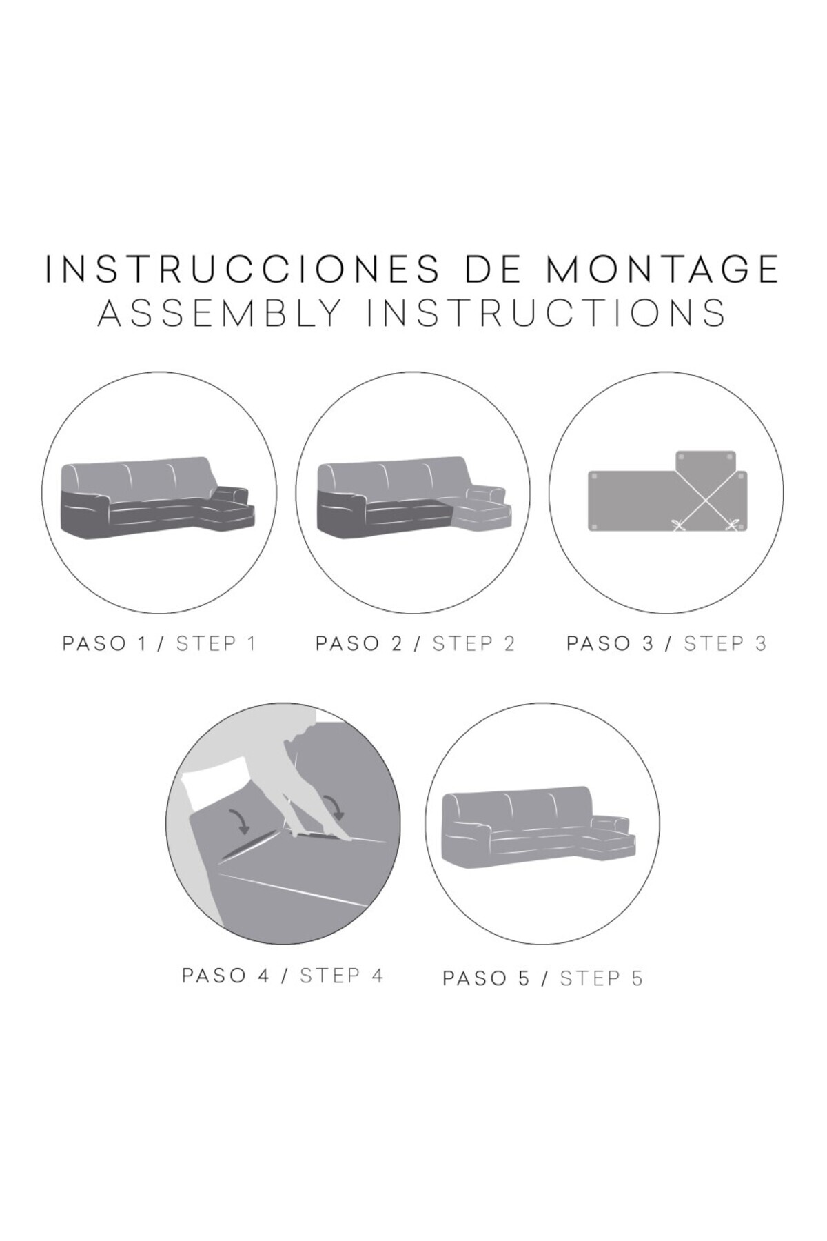 EYSA CONFECTIONES-Husa elastica coltar dreapta, Troya, C/11 Maro deschis 5