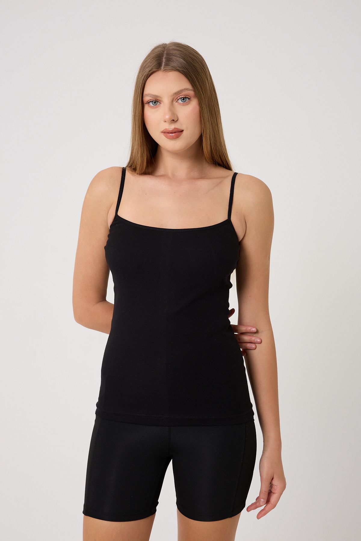 Clara Butik-Giysem 3-Piece Basic Rope Strap Tank Top 2