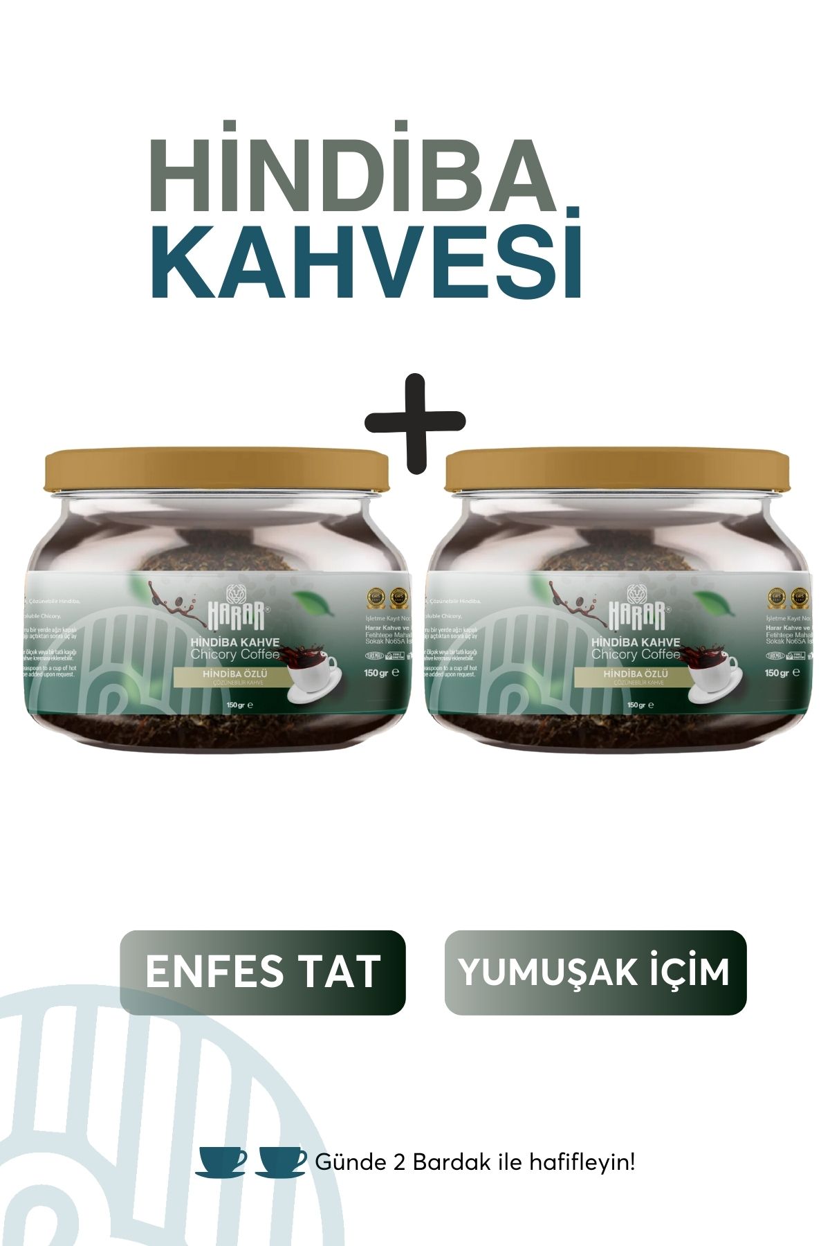 Harar Hindiba Kahvesi Avantajlı Paket 2x150 gr