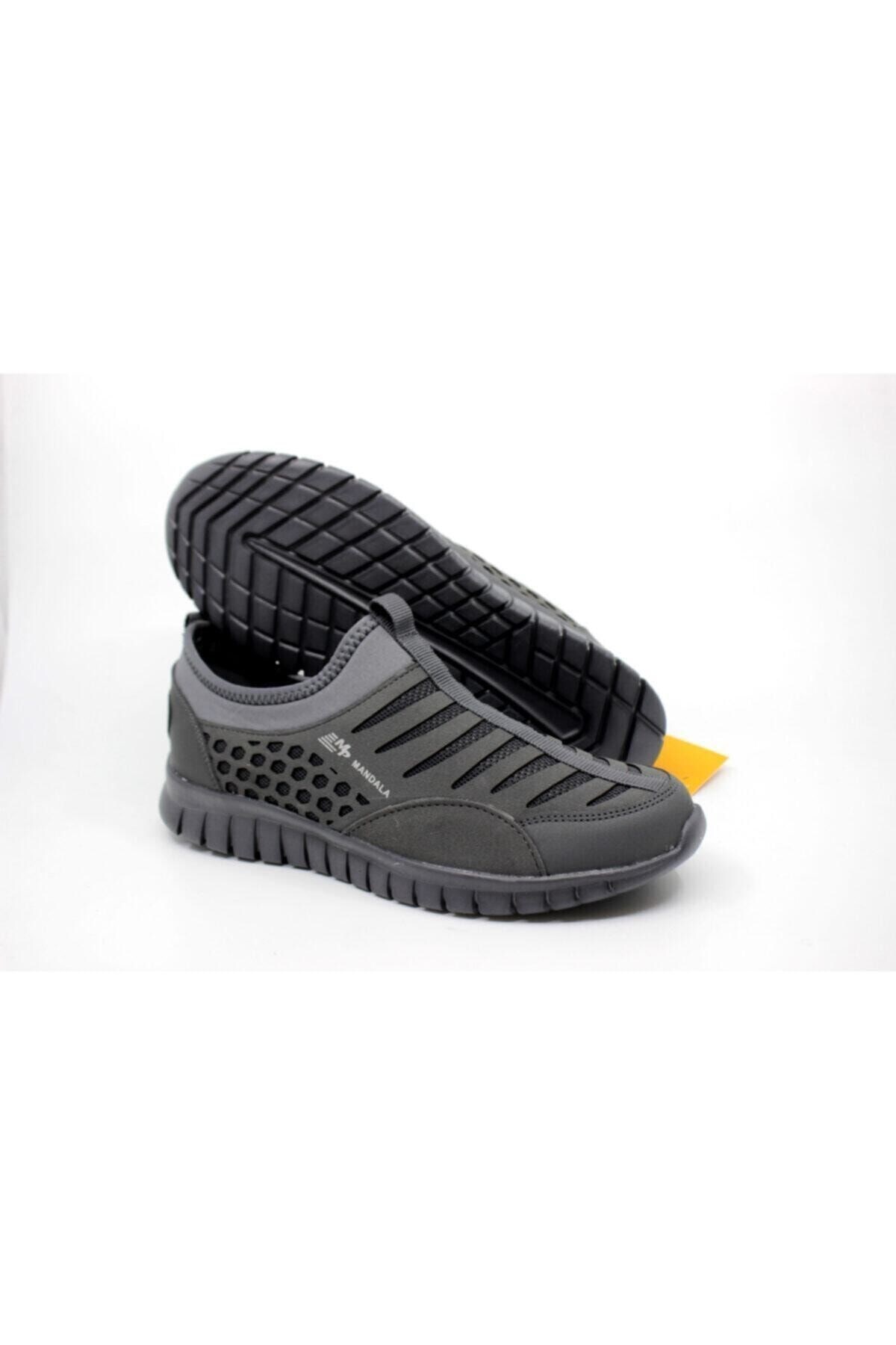 M.P. Comfort Taban Günlük Spor Ayakkabı Gri Sneaker görsel 3
