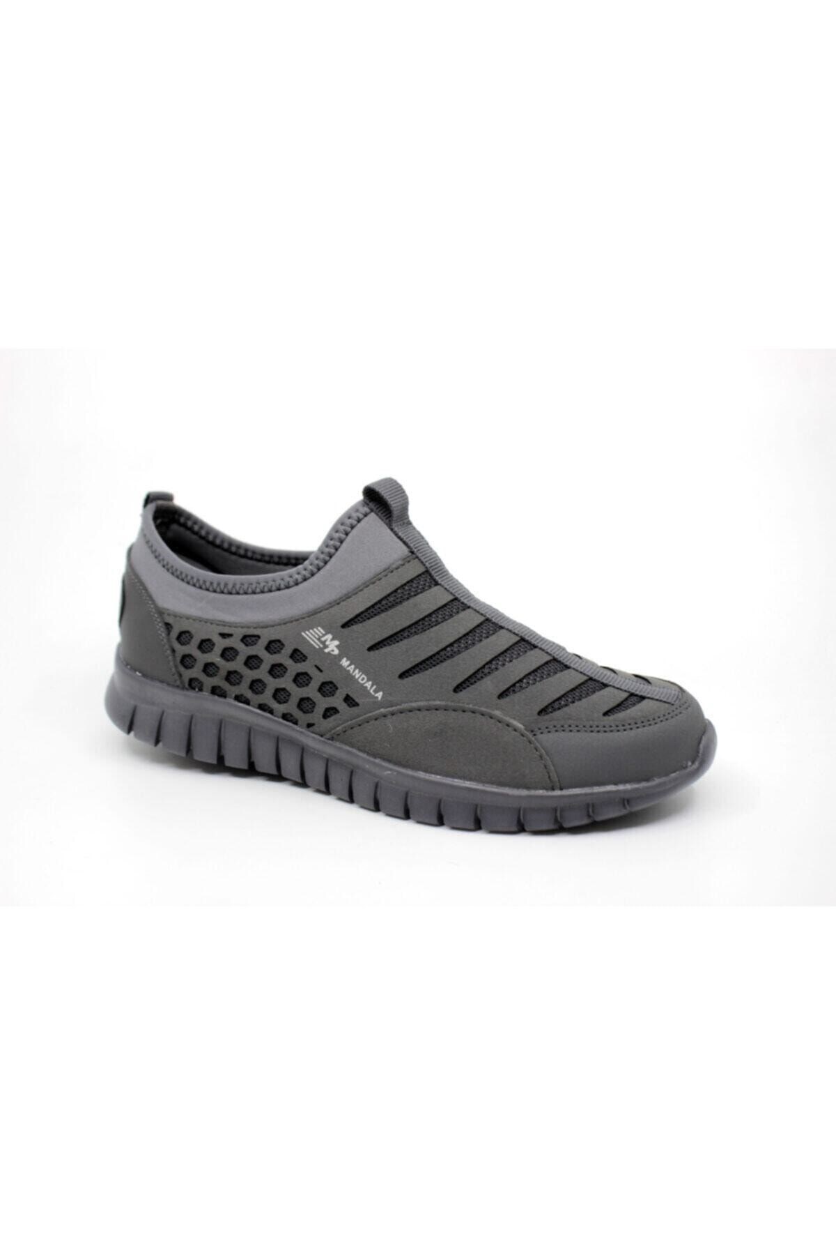 M.P. Comfort Taban Günlük Spor Ayakkabı Gri Sneaker görsel 2
