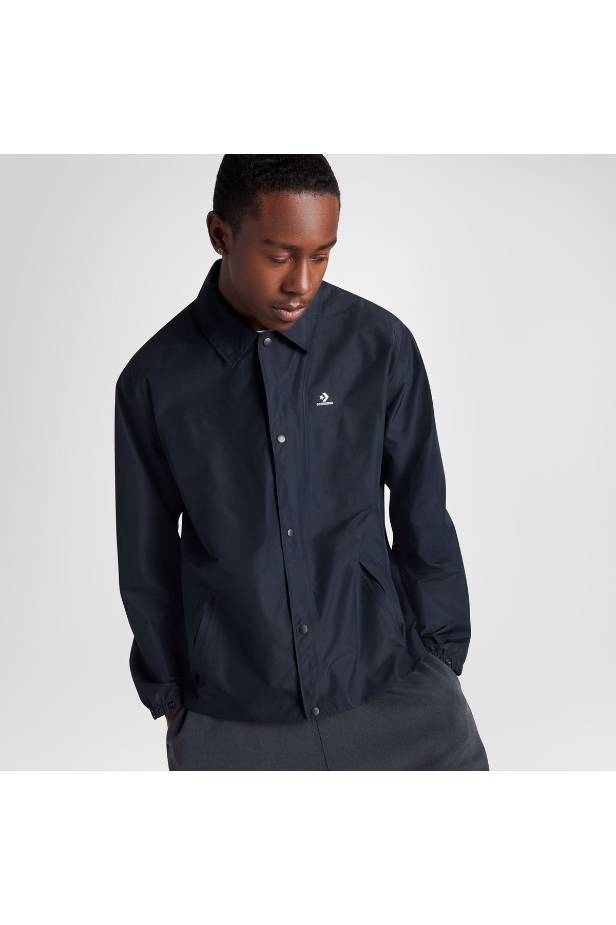 Andover Weatherproof Coaches مردانه کت مشکی Converse