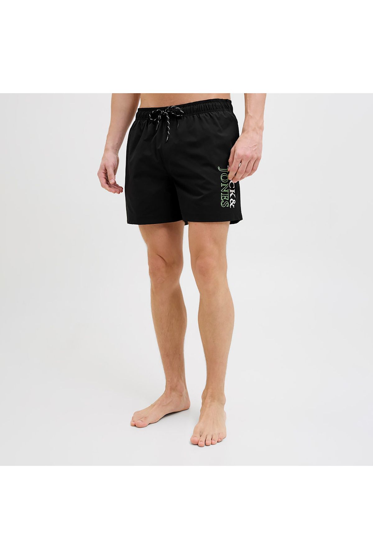 Jack & Jones Erkek Siyah Mayo Şort (12272799-B)