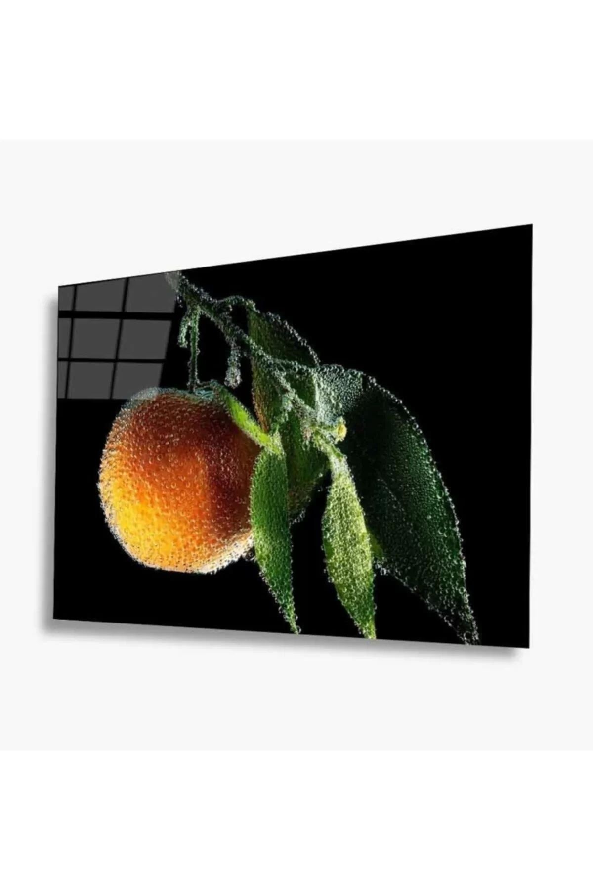 ÖYKÜ VE YİĞİT Meyveler Cam Tablo 4mm Dayanıklı Temperli Cam