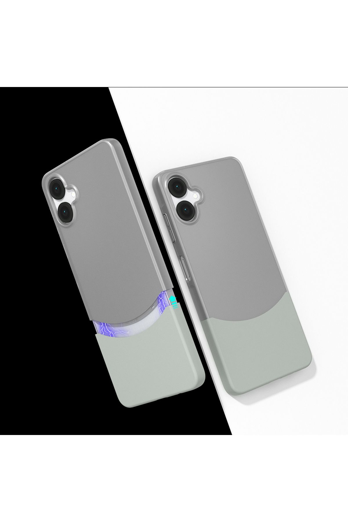 Kupa Samsung Galaxy A06 Kılıf 1.7mm İnce Şık Görünüm Mıknatıslı Arka Kapak