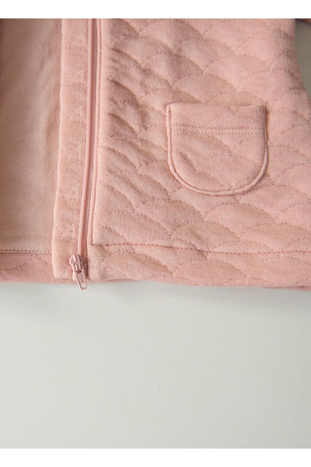 kitikate Organik Molo Hırka Pembe fotoğrafı 5 (önizleme)