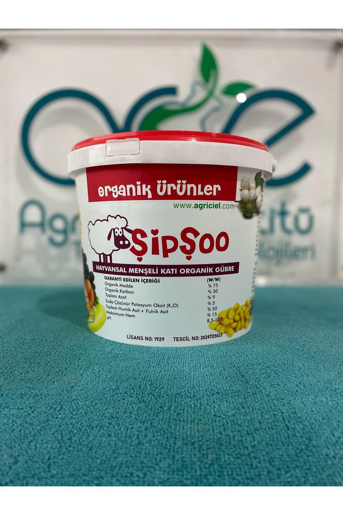 ŞİPŞOO (Organik Madde %75-ORGANİK KARBON%30-AZOT%9( HAYVANSAL MENŞELİ KATI ORGANİK GÜBRE)