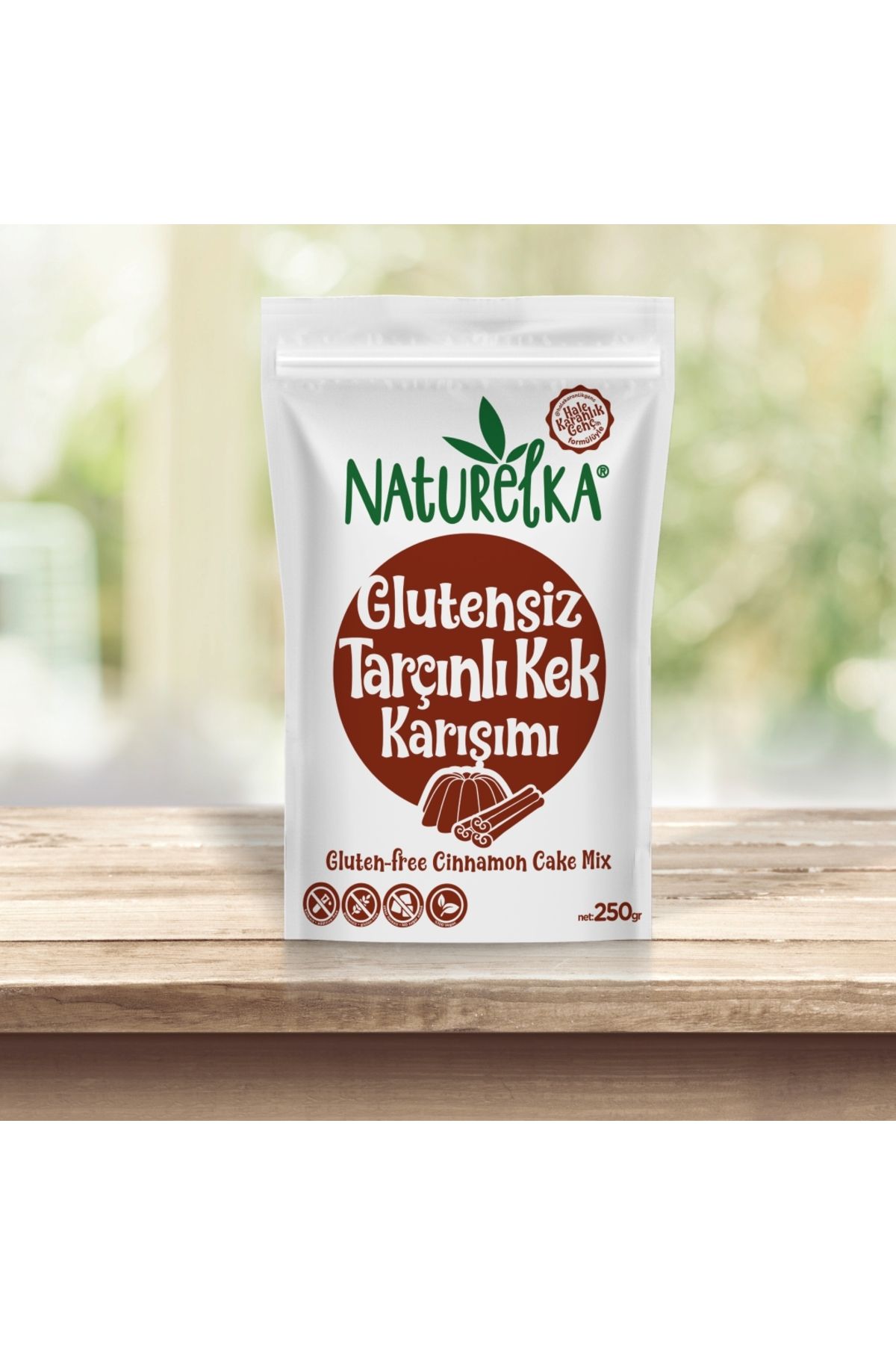 Naturelka Glutensiz Tarçınlı Kek Karışımı 250 Gr