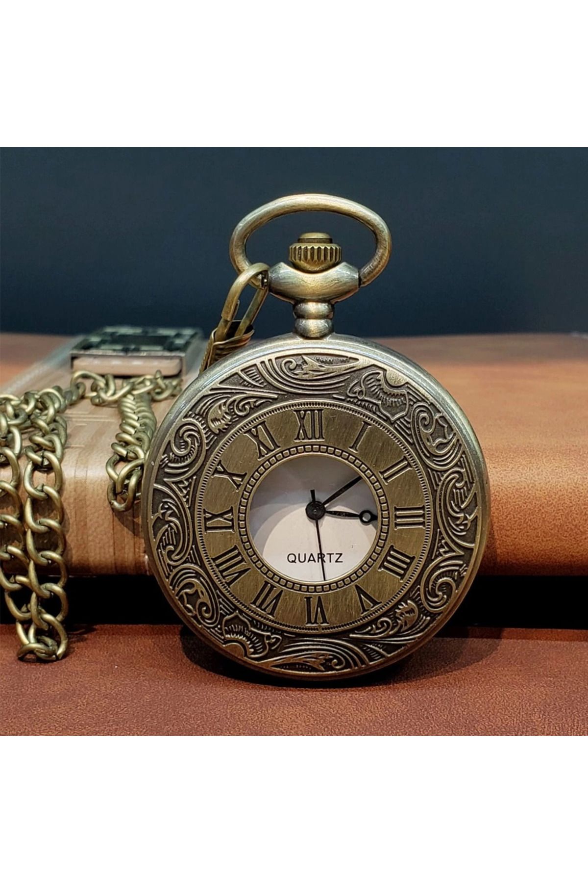 MELFSHOP Vintage Tasarım Köstekli Saat