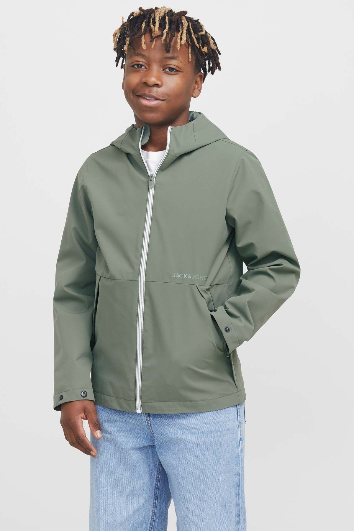 ژاکت جک اند جونز JJADAM LIGHT JACKET HOOD