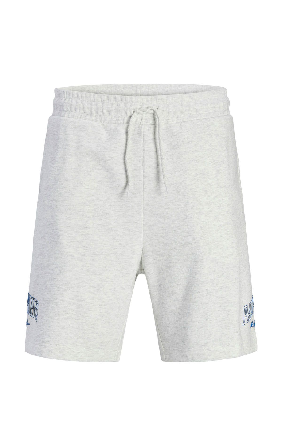 Jack & Jones JPSTKANE DETROIT SWEAT Gri Erkek Şort