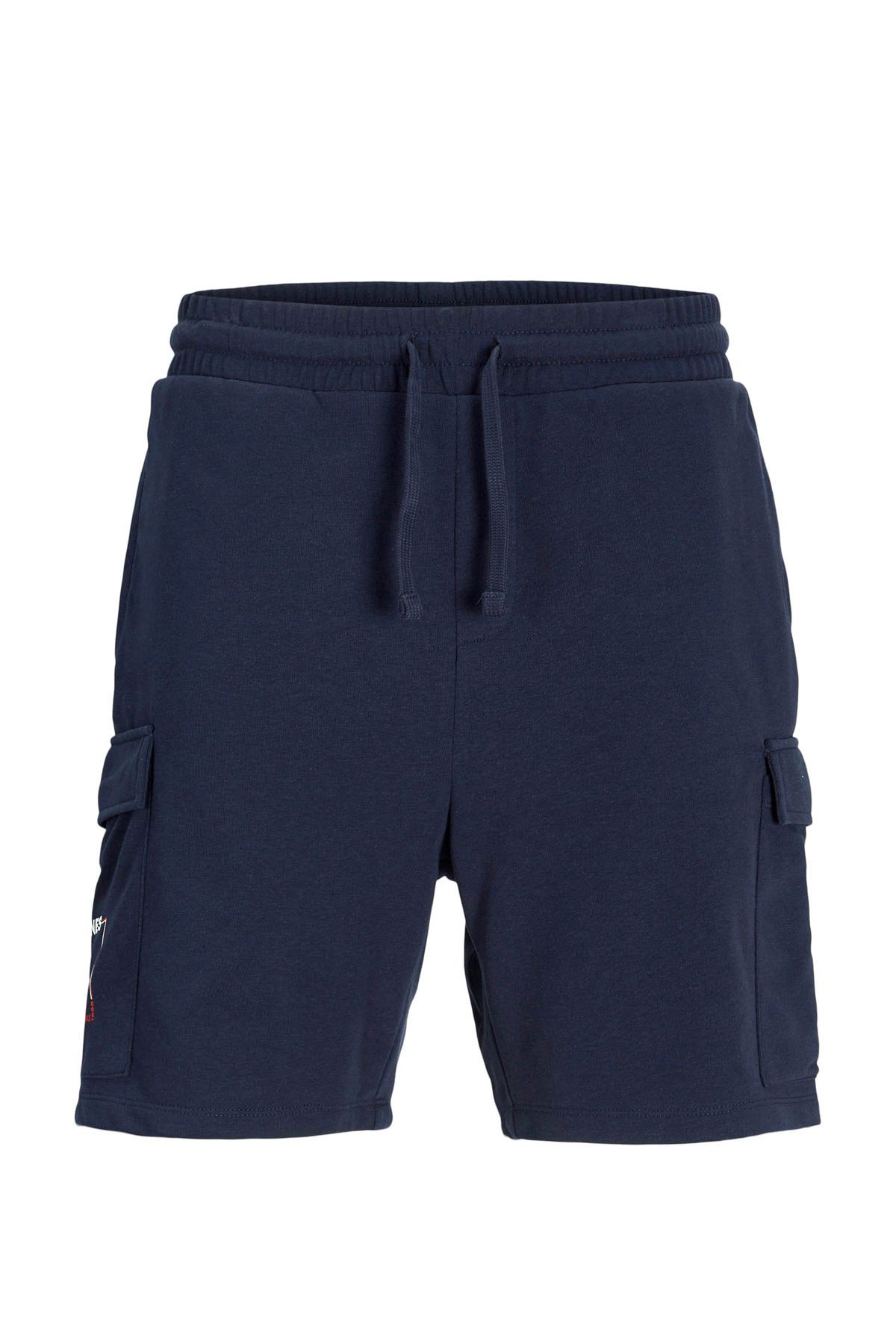 Jack & Jones JPSTKANE SCRIPT SWEAT Lacivert Erkek Şort