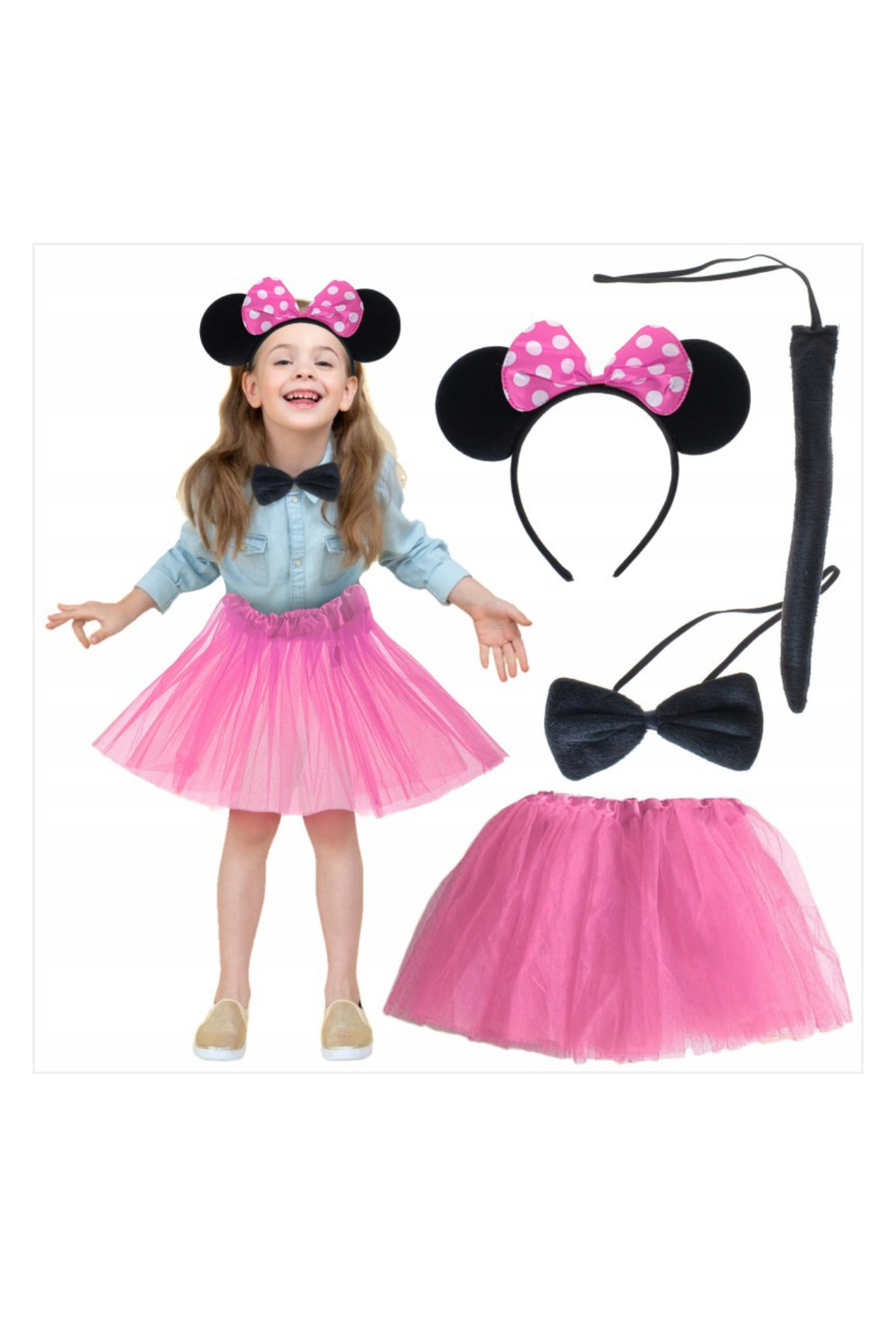 Minnie Maus Kostüm Kinder - Kostüme - Walt Disney - Minnie Maus Kostüm