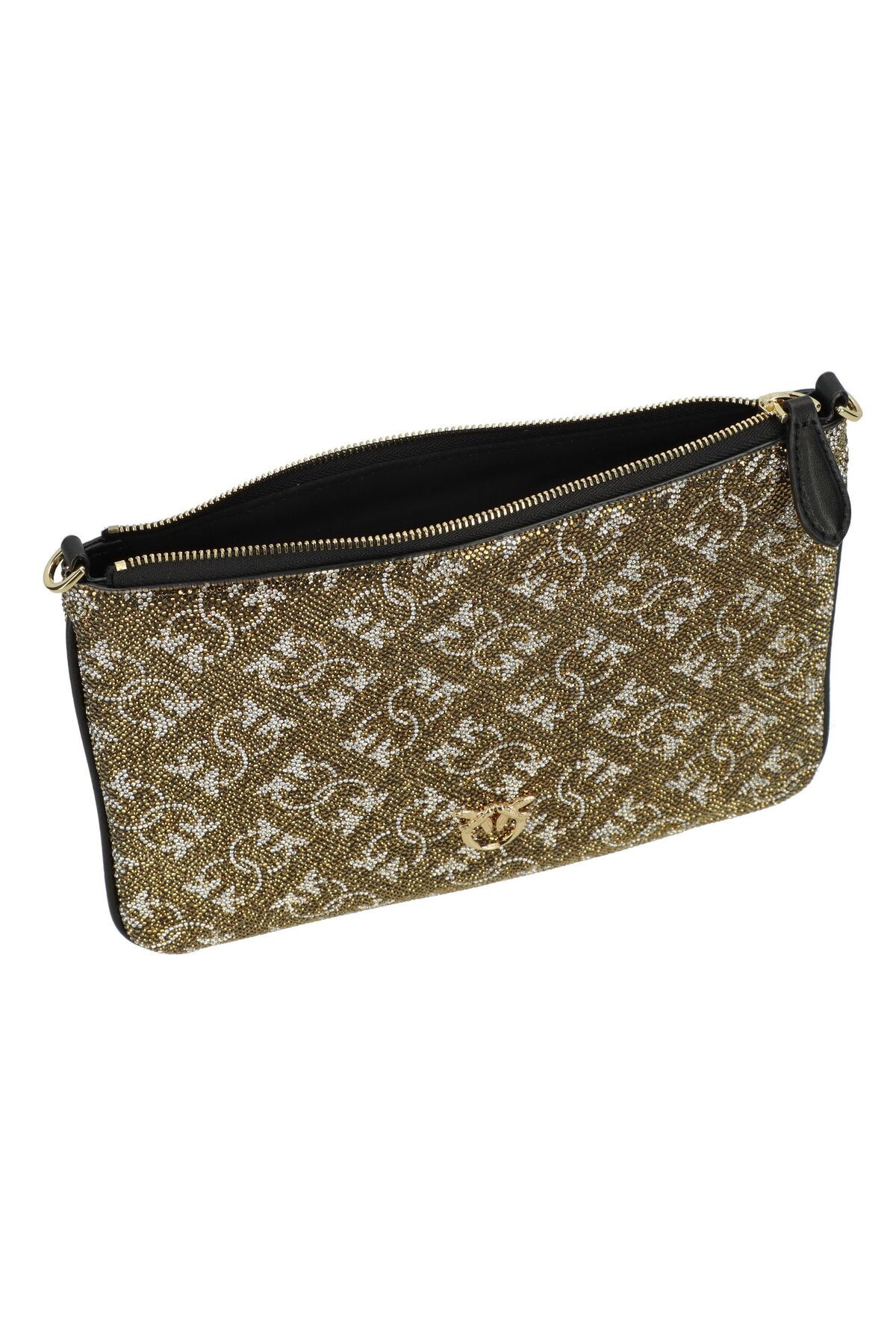 PİNKO-Flat Classic Clutch Tasche Leder 25 Cm 5