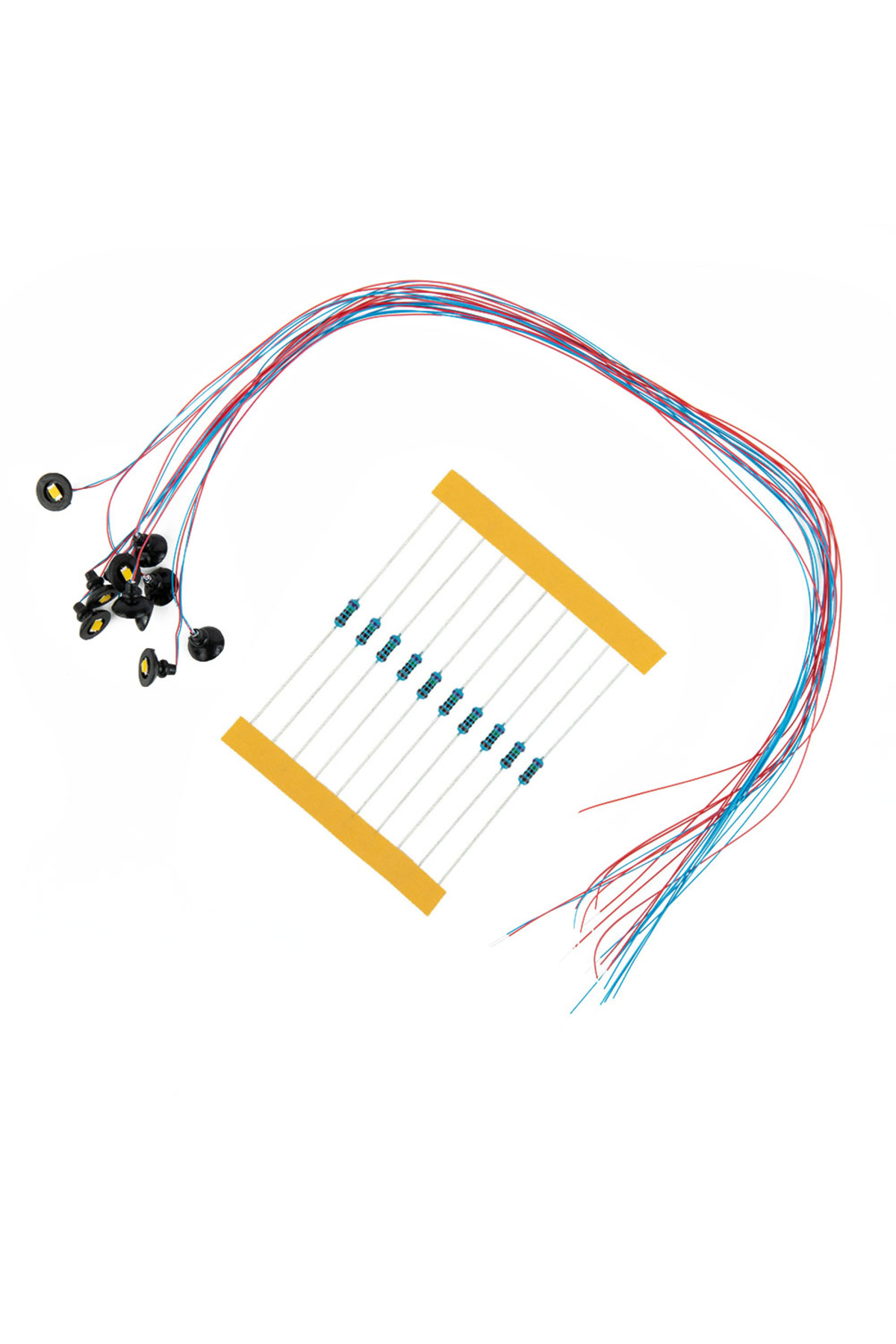 ست چراغ دیواری، چراغ خیابانی، چراغ ریل‌راه‌آهن مدل قطار، چراغ سقفی LED سیاه برای مقیاس OO و HO …
