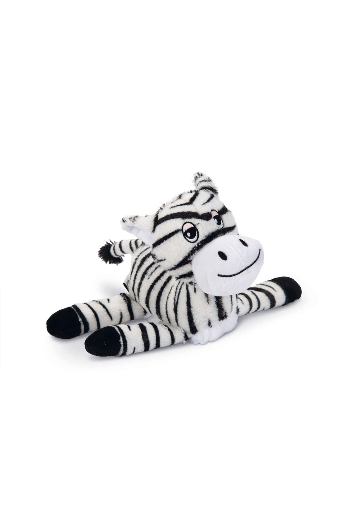 Beeztees Köpek Oyuncağı, Sesli, Zebra, Peluş, Siyah/Beyaz, 25x17x10cm BSTMY