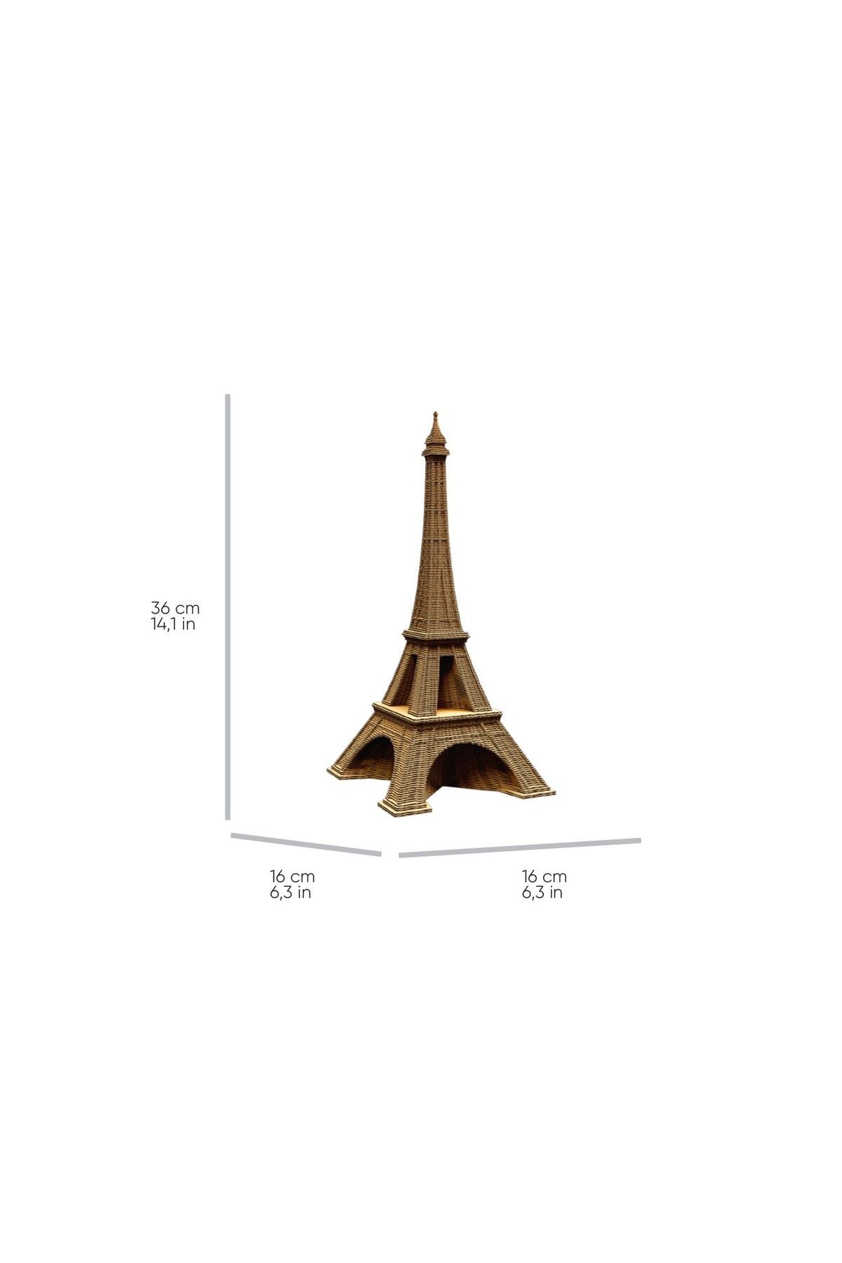ROKR-3D Puzzle, EIFFEL TOWER, Cardboard, 224 pieces 5