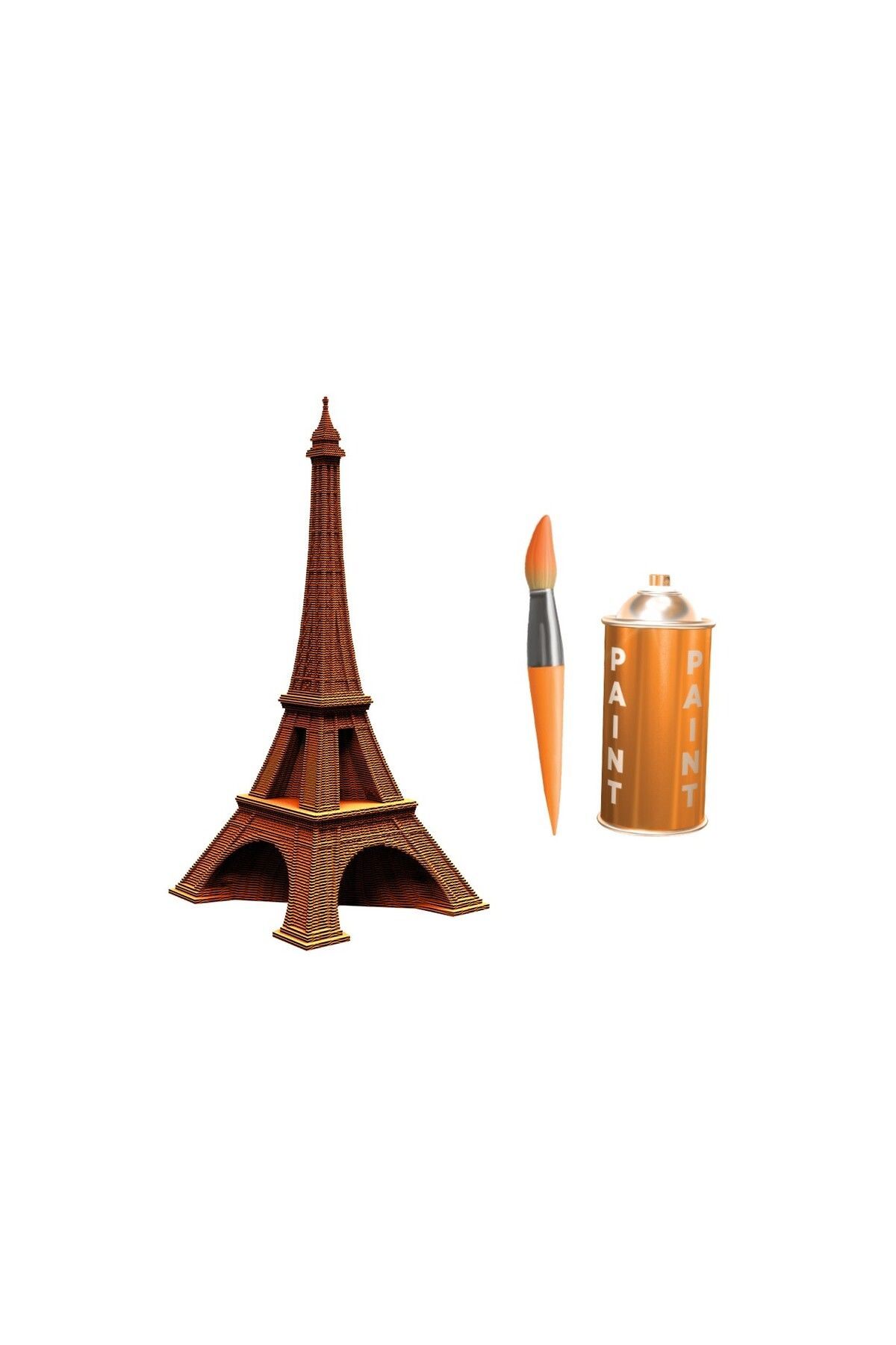 ROKR-3D Puzzle, EIFFEL TOWER, Cardboard, 224 pieces 8