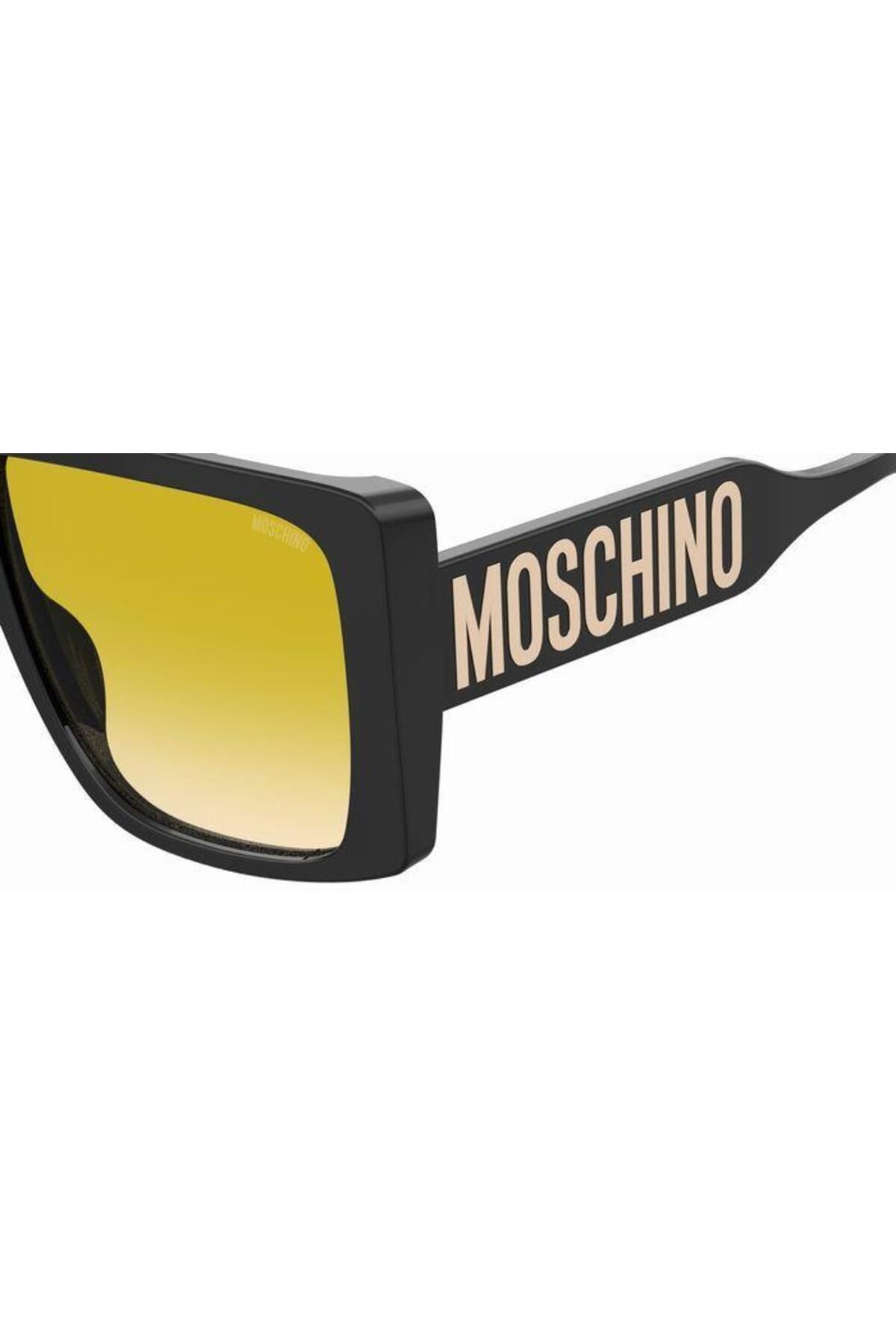 عینک آفتابی مشکی زنانه سیاه MOS119 S 80706 Moschino