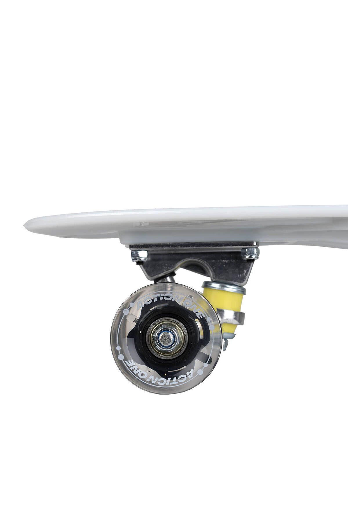 ACTION ONE-Skateboard Just Dare, 55x15cm, cu roti luminoase PU, ABEC-7, cadru aluminiu 4