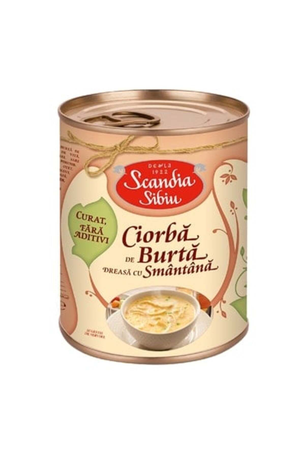 Scandia Ciorba De Burta De Porc Cu Smantana, Scandia Sibiu, 820 G - Mărime unică