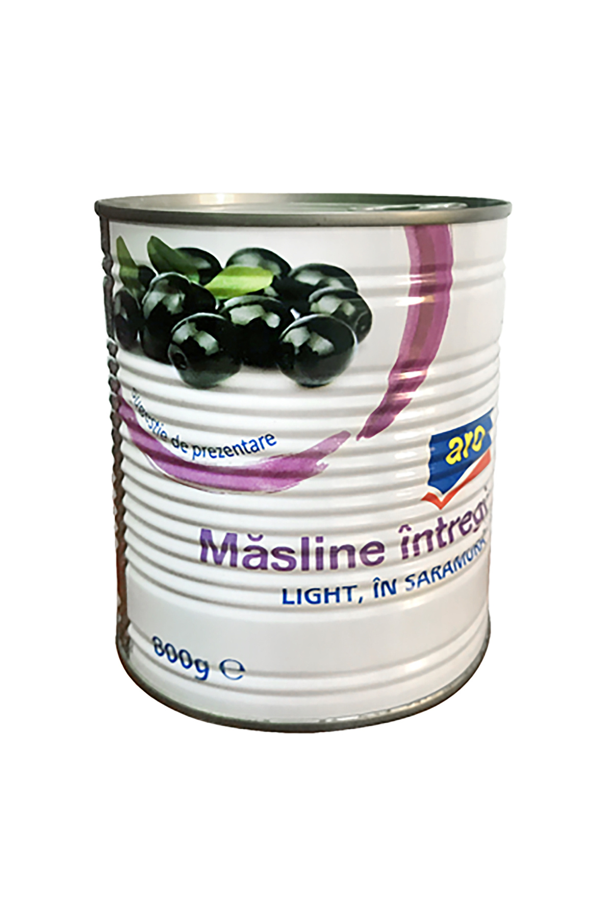 Aro-Măsline negre întregi, mărime 200-230, Aro, 400 g 1