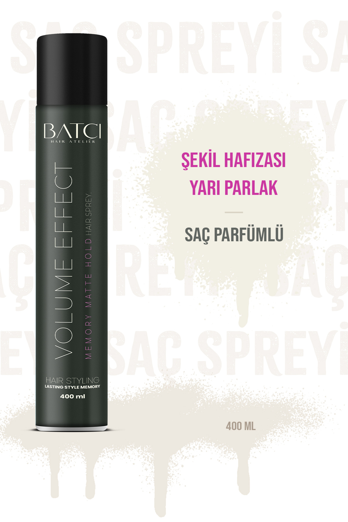 Memory Matte Hold Esnek Tutuşlu Saç Spreyi 400 ML | Doğal Görünüm, Ağırlaştırmaz, Uzun Süre Kalıcı — 8684808759135 — تصویر 2 از 6