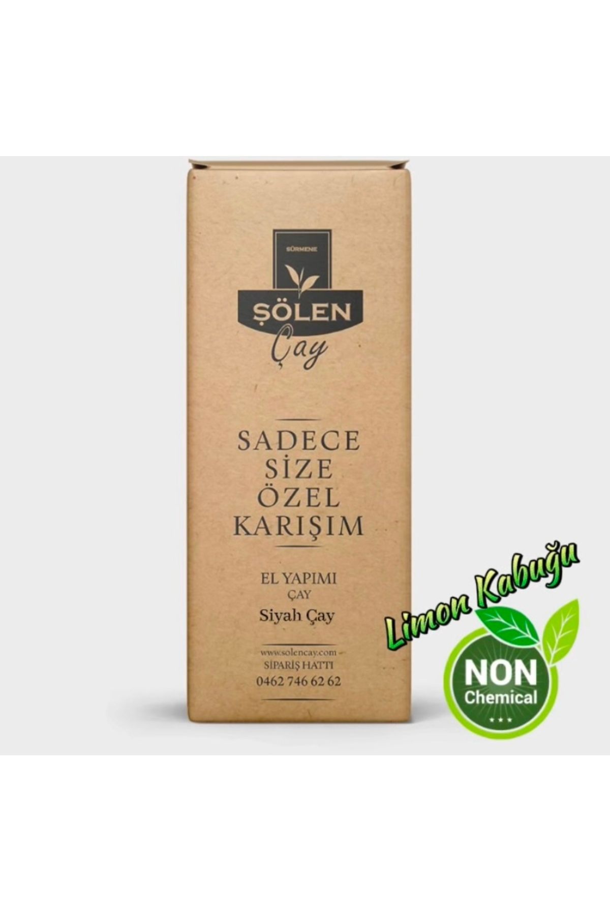 ŞÖLEN ÇAY El Yapımı Siyah Çay – Limon Kabuğu (10gr)