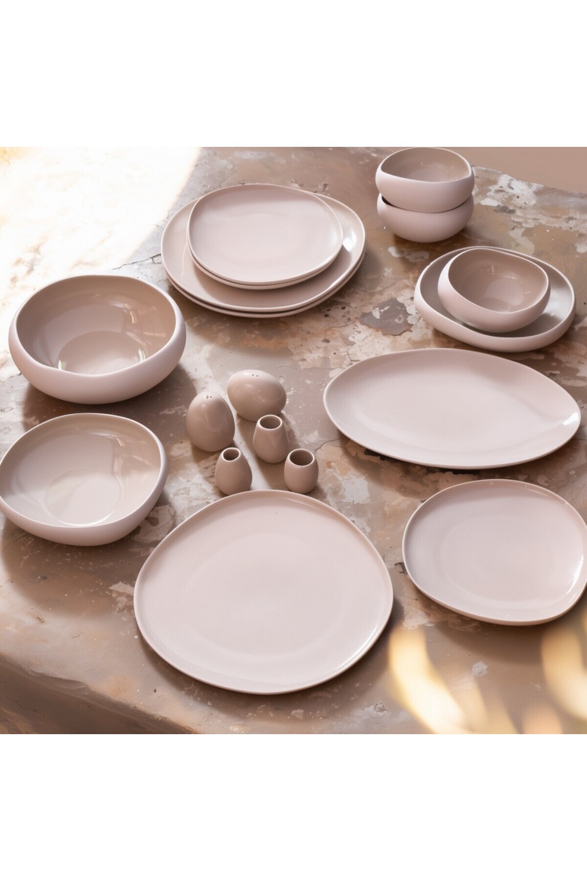 Karaca-Karaca Earth Collection Cupid 55-teiliges 12-Personen-Geschirrset 9