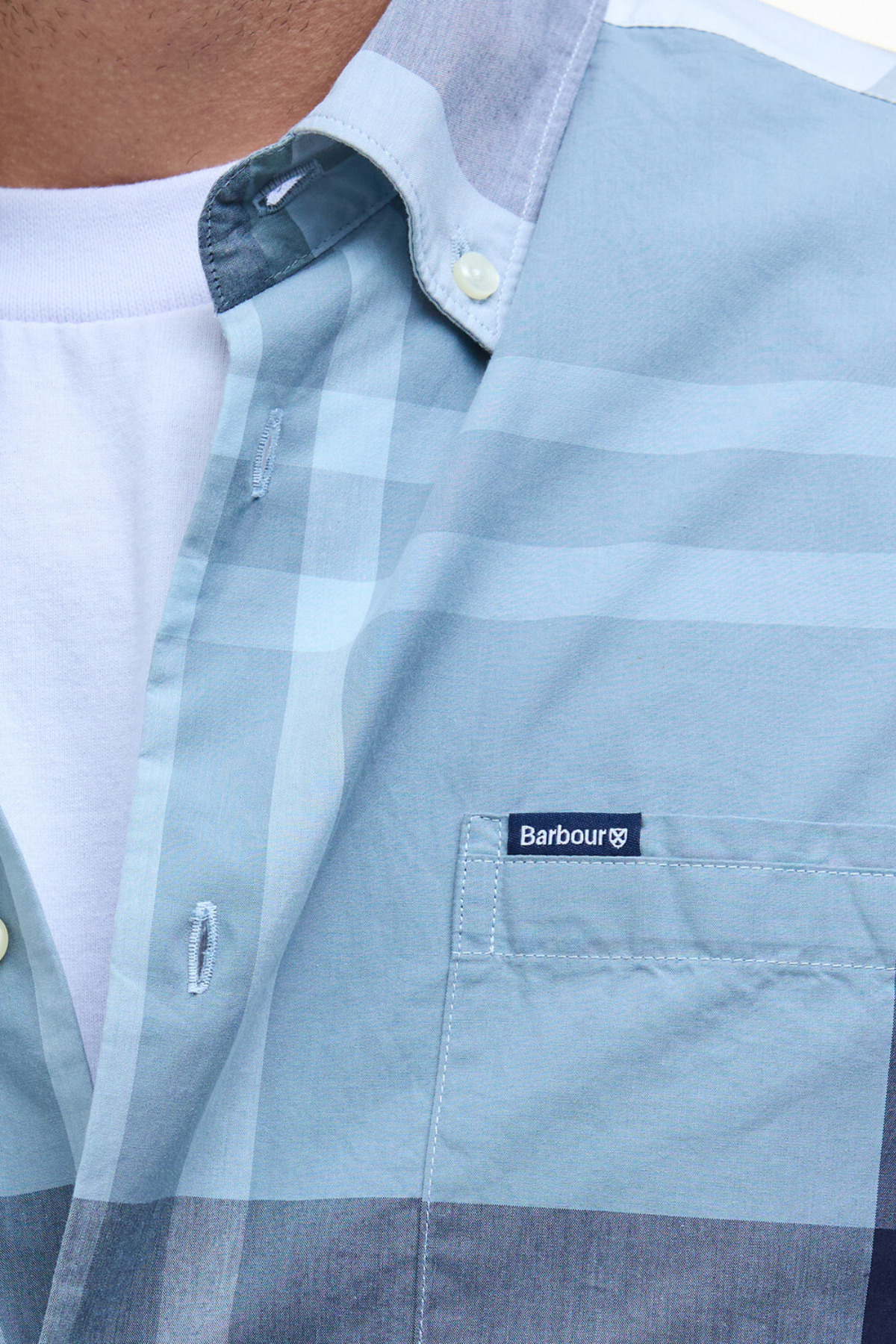 پیراهن مردانه آستین بلند | باربور Barbour MSH5071-0062 - تصویر 5